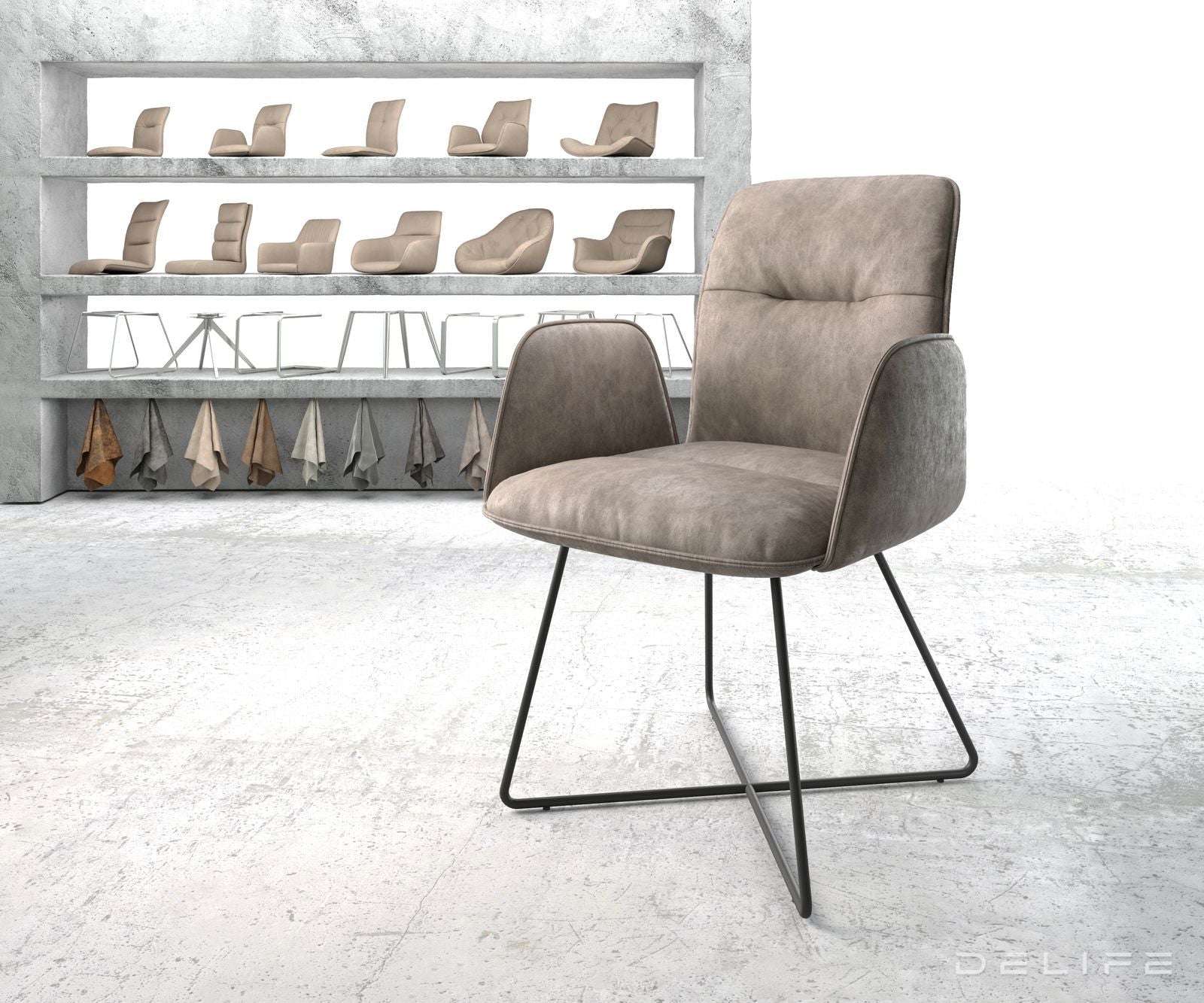 Blagovaonska stolica Vinja, Materijal: Mikrofibra