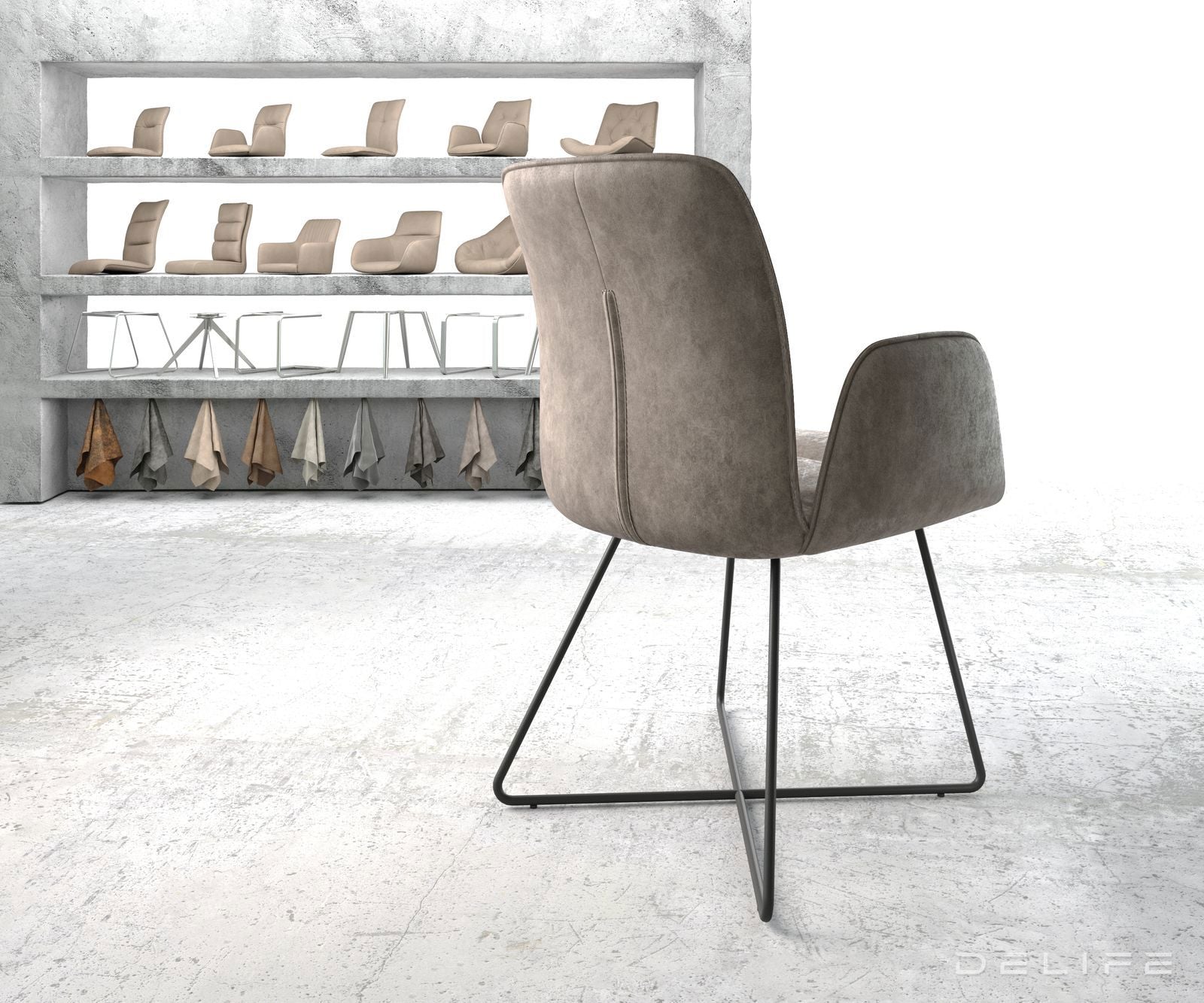 Blagovaonska stolica Vinja, Materijal: Mikrofibra