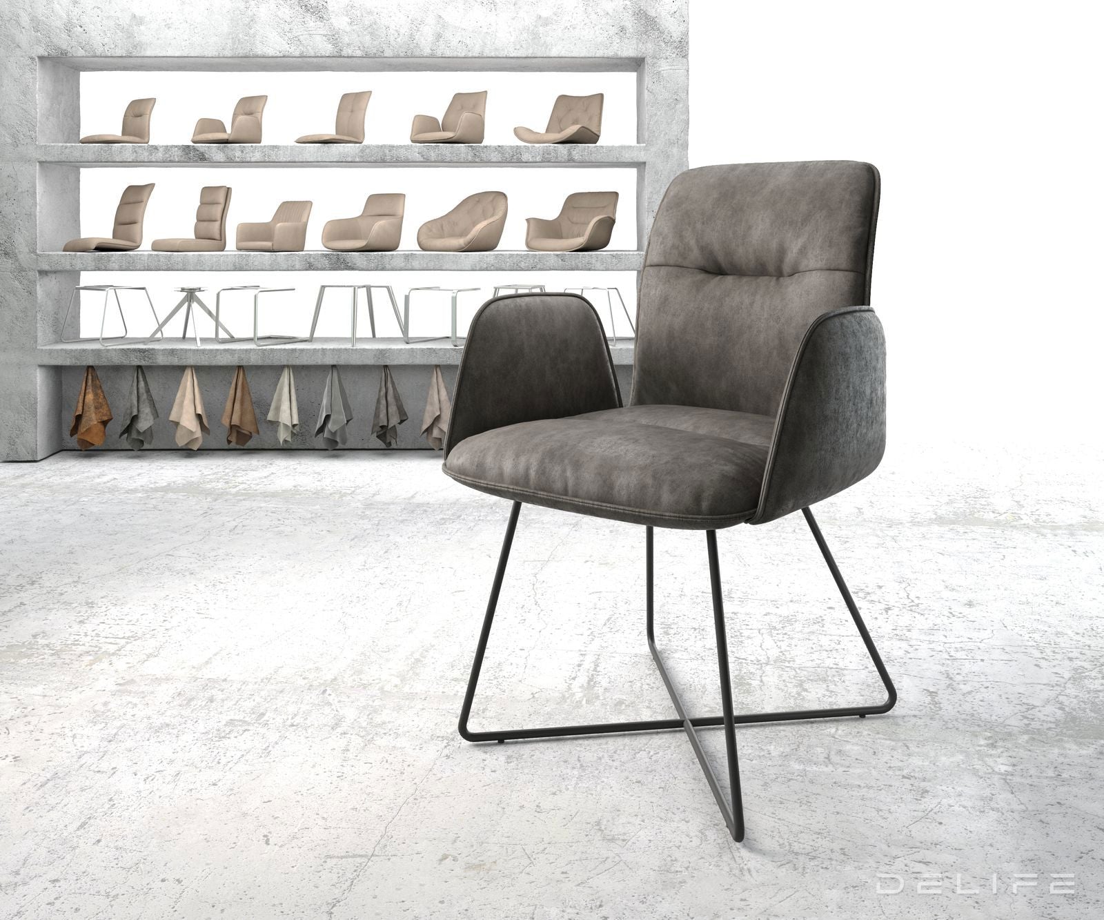 Blagovaonska stolica Vinja, Materijal: Mikrofibra