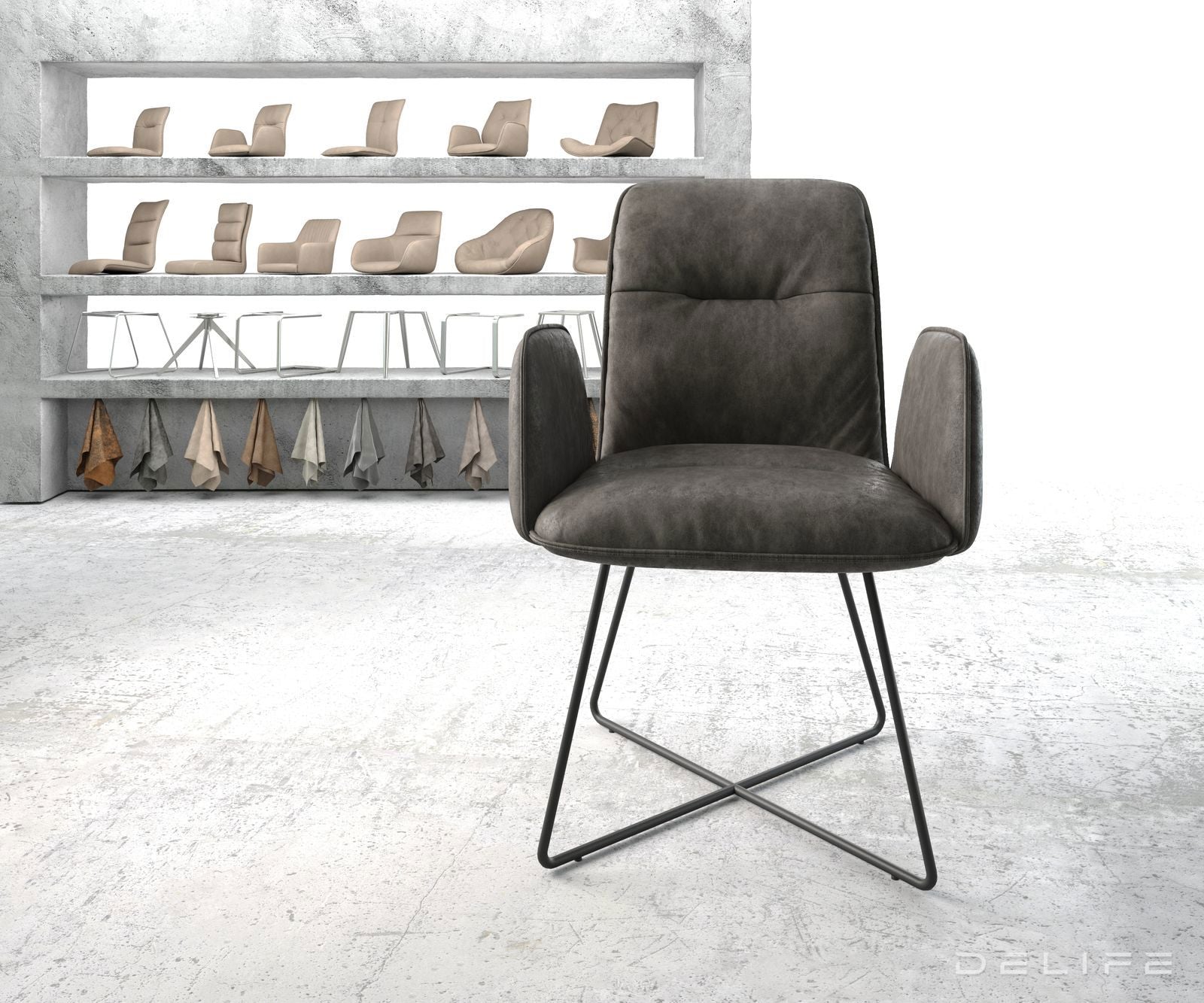 Blagovaonska stolica Vinja, Materijal: Mikrofibra