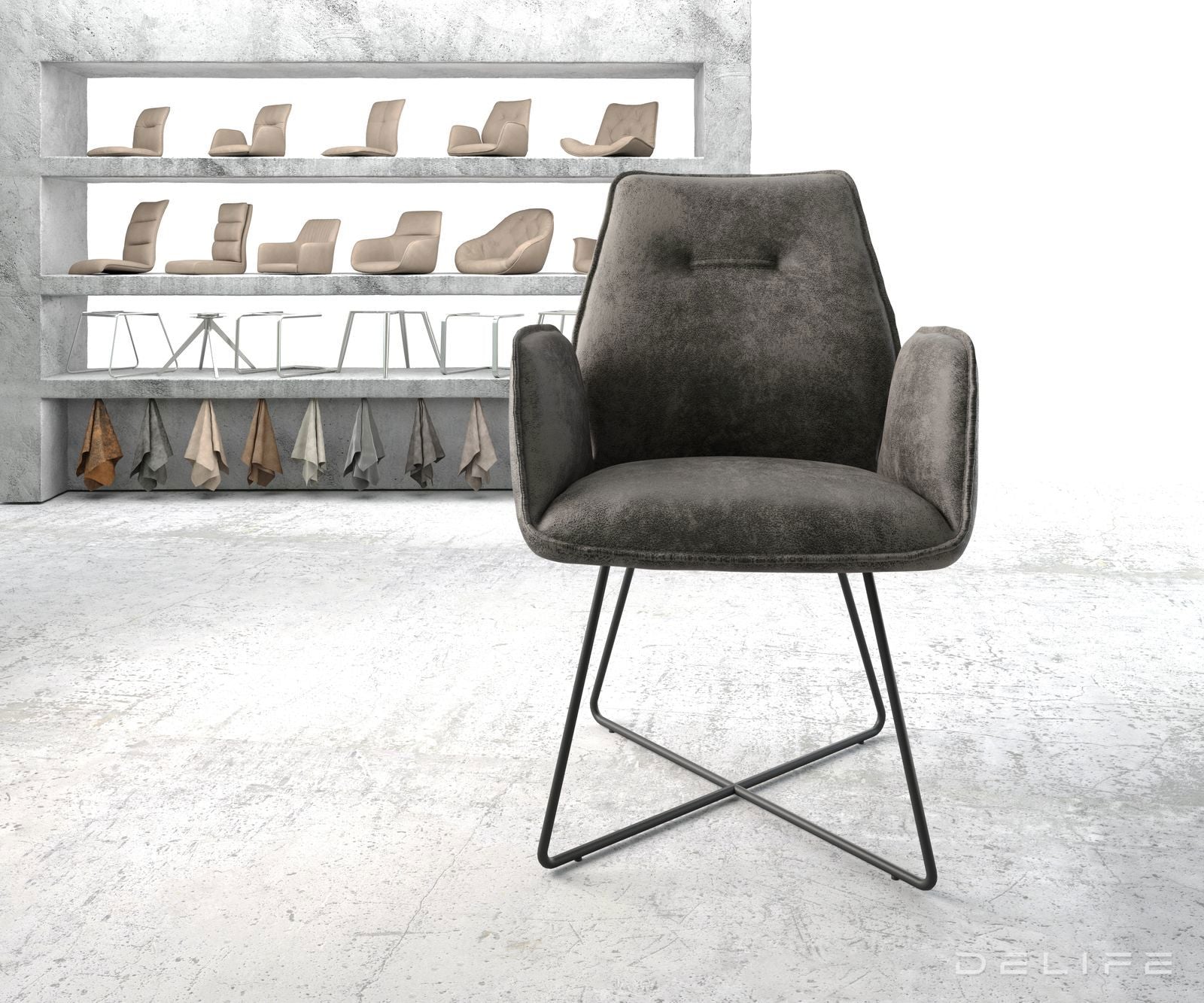 Blagovaonska stolica Zoa, Materijal: Mikrofibra