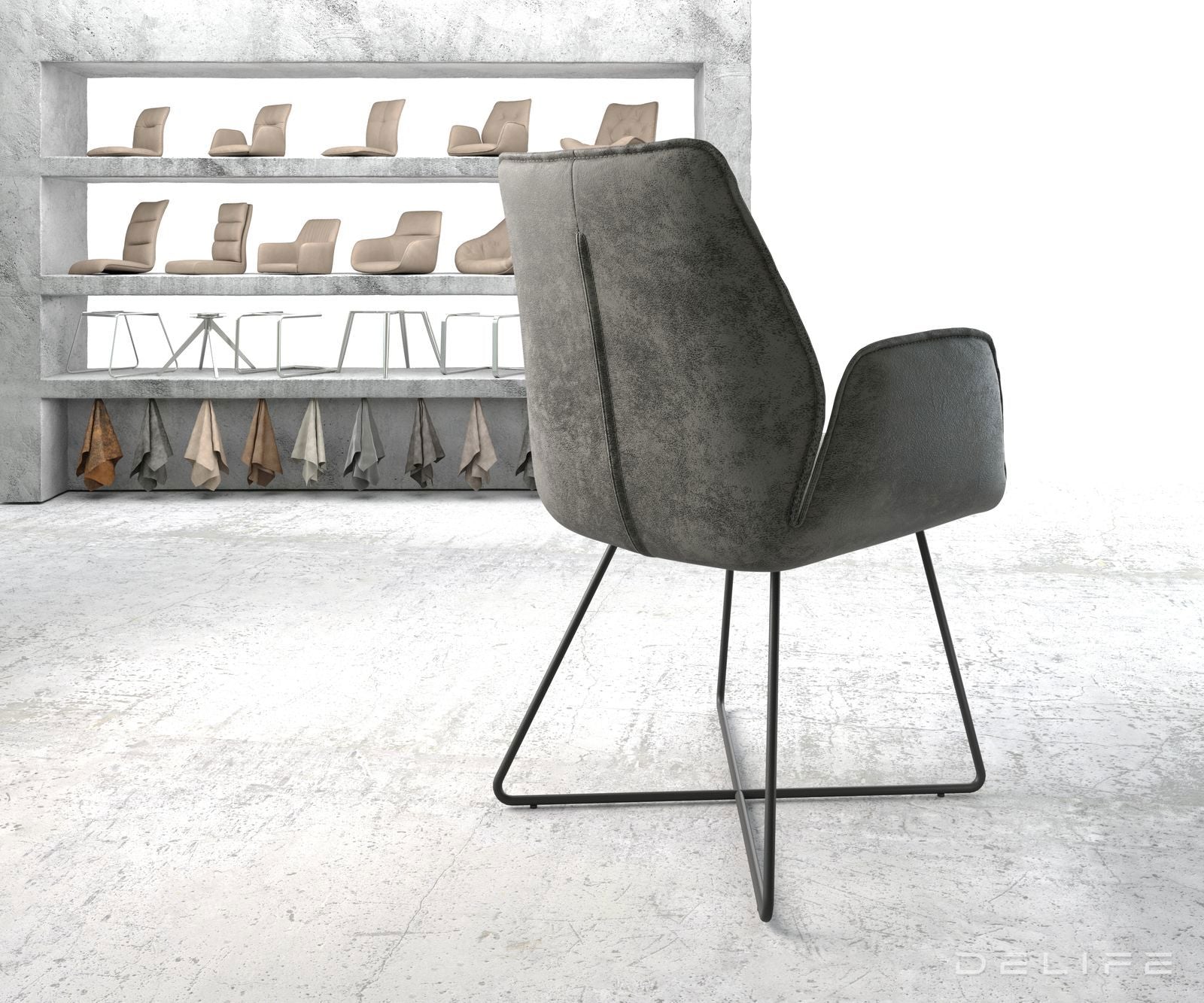 Blagovaonska stolica Zoa, Materijal: Mikrofibra