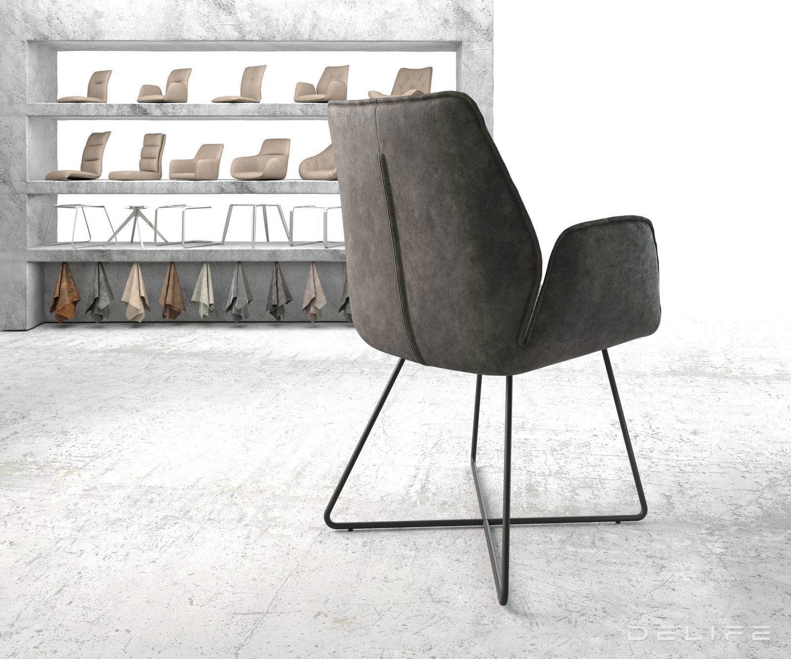 Blagovaonska stolica Zoa, Materijal: Mikrofibra