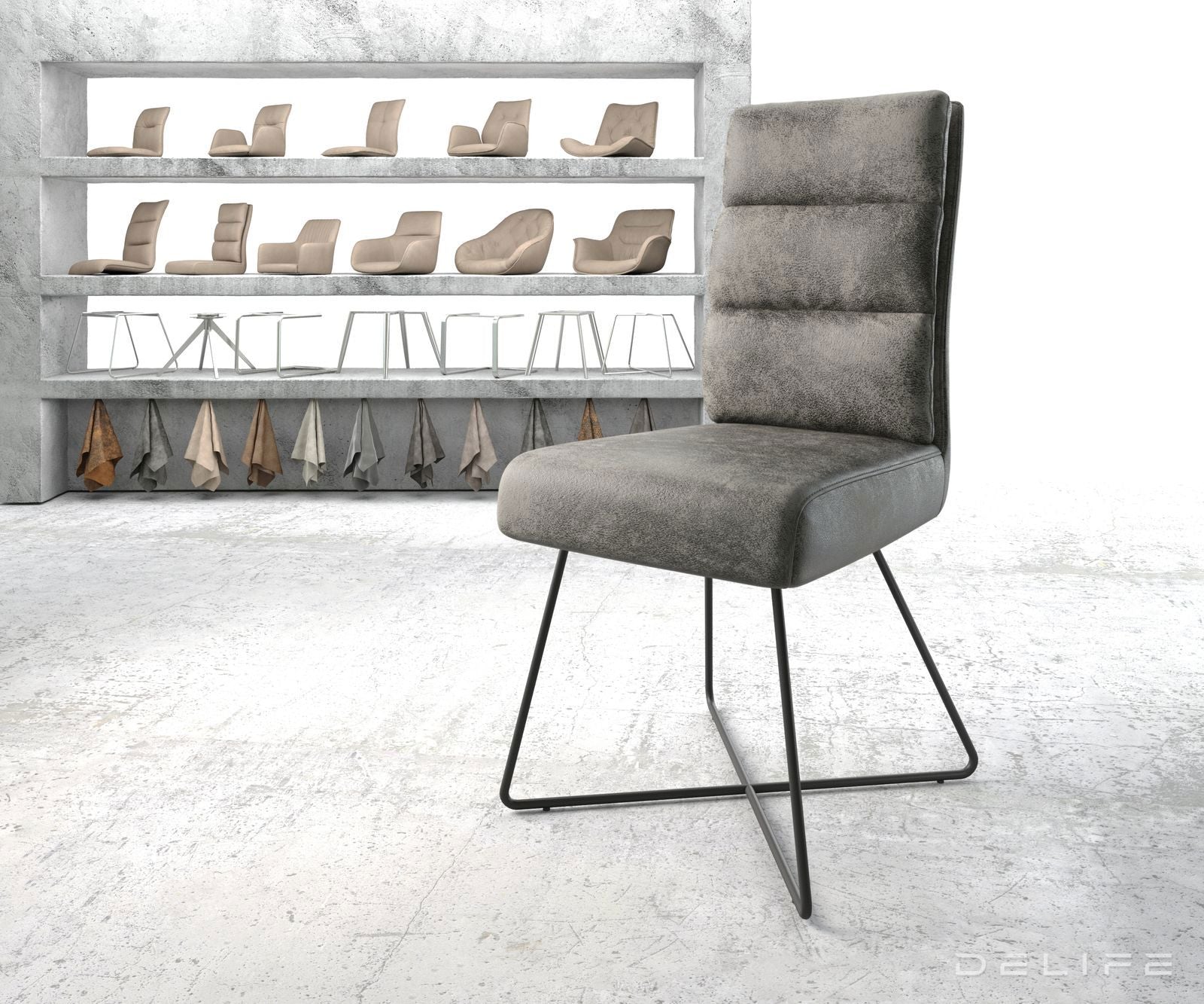 Blagovaonska stolica Pela, Materijal: Mikrofibra