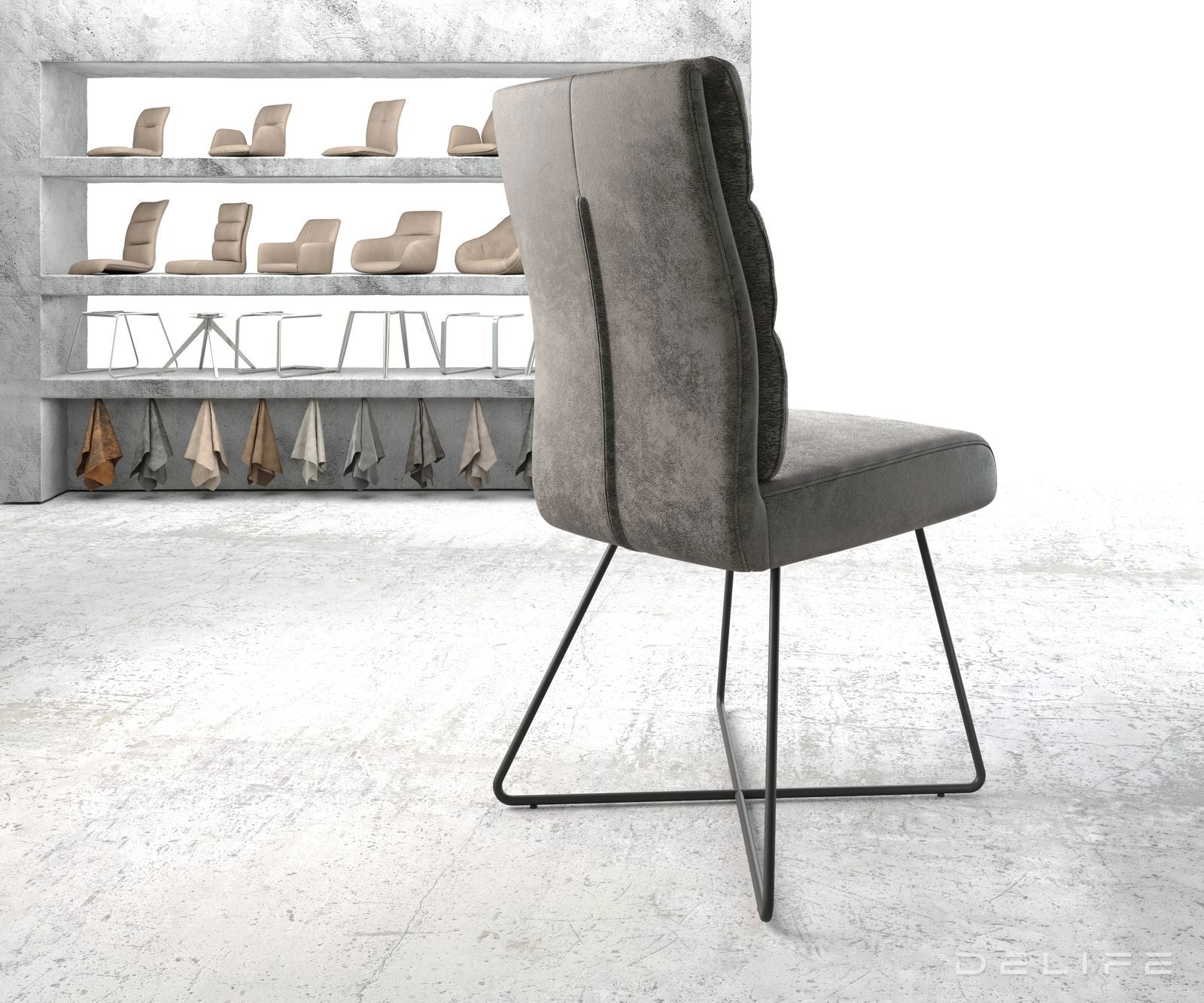 Blagovaonska stolica Pela, Materijal: Mikrofibra