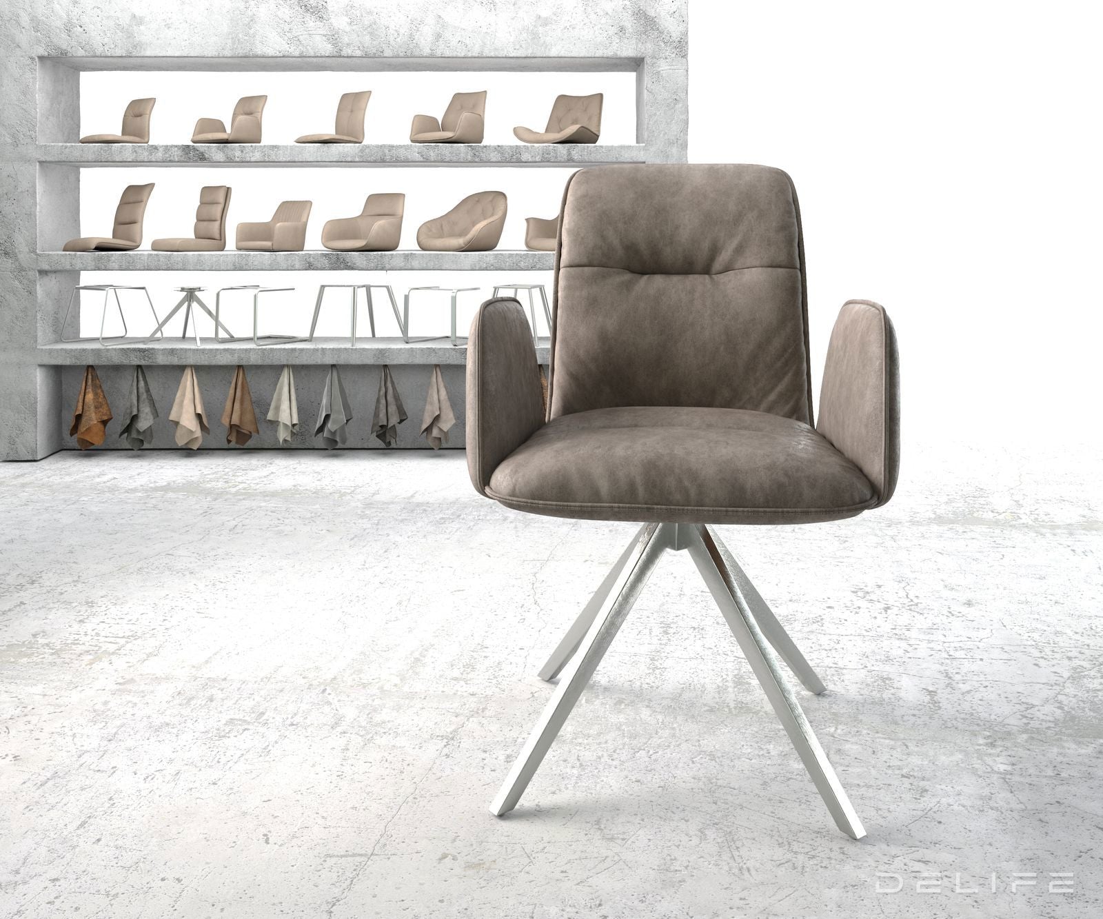 Blagovaonska stolica Vinja, Materijal: Mikrofibra