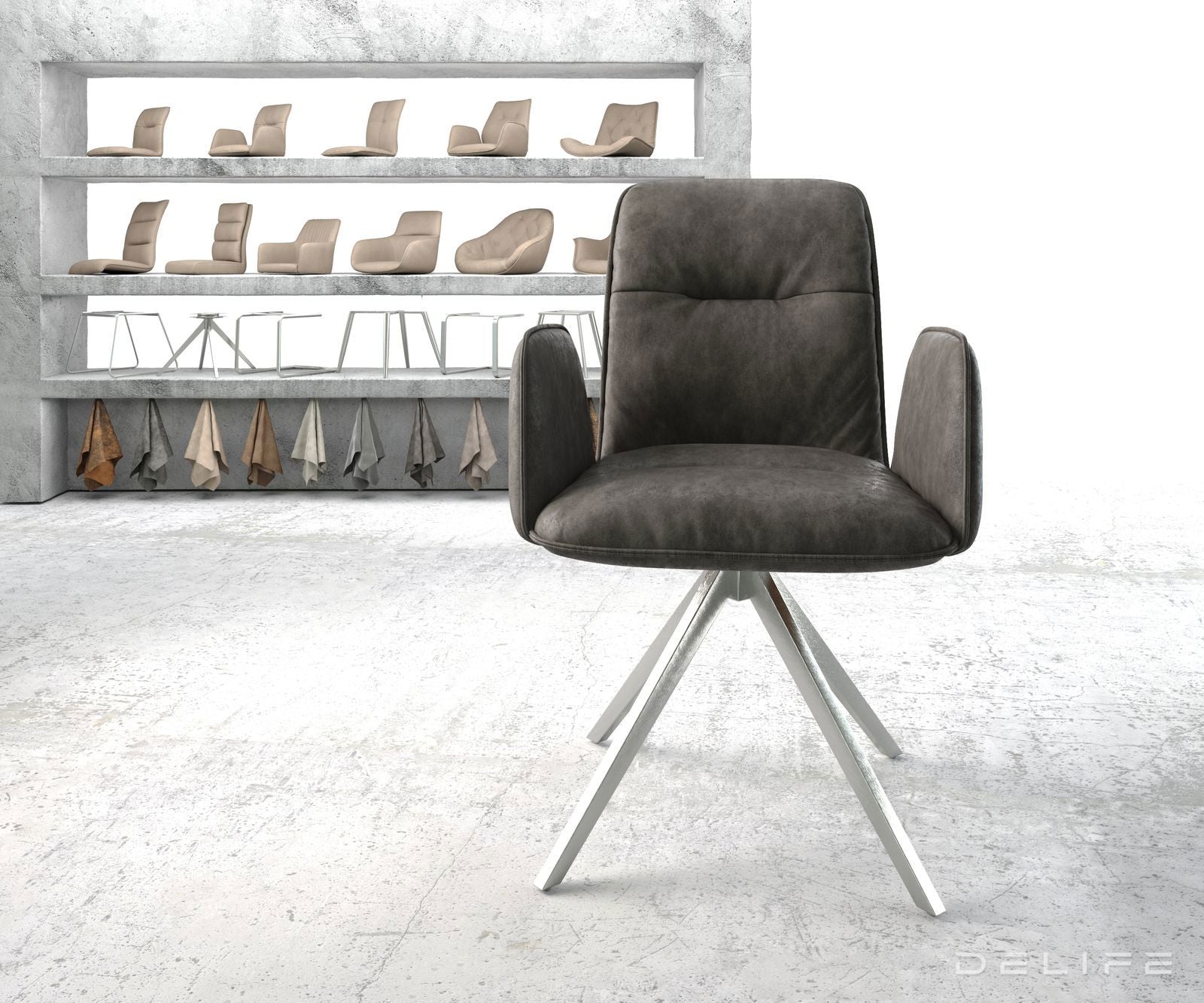 Blagovaonska stolica Vinja, Materijal: Mikrofibra