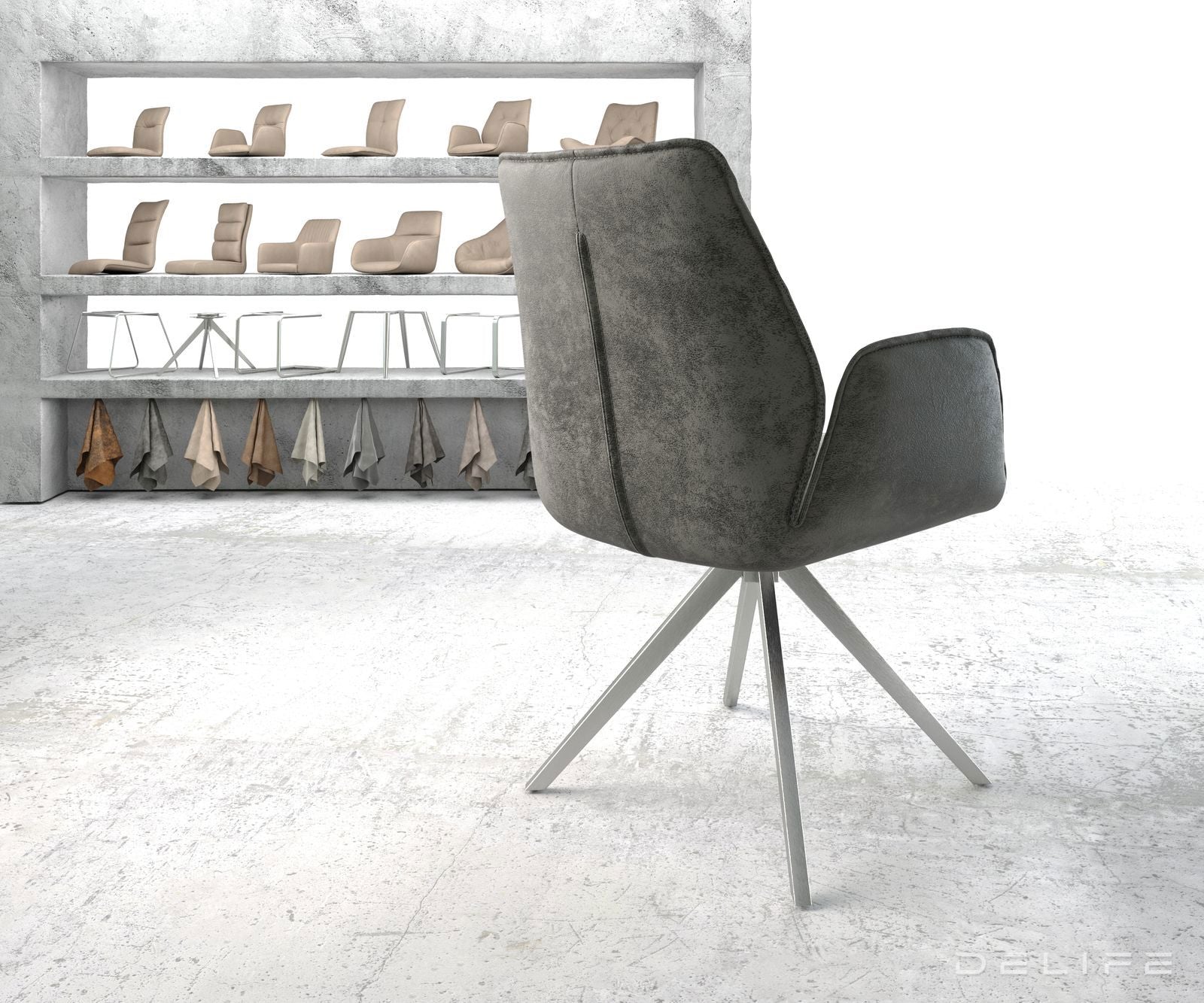 Blagovaonska stolica Zoa, Materijal: Mikrofibra