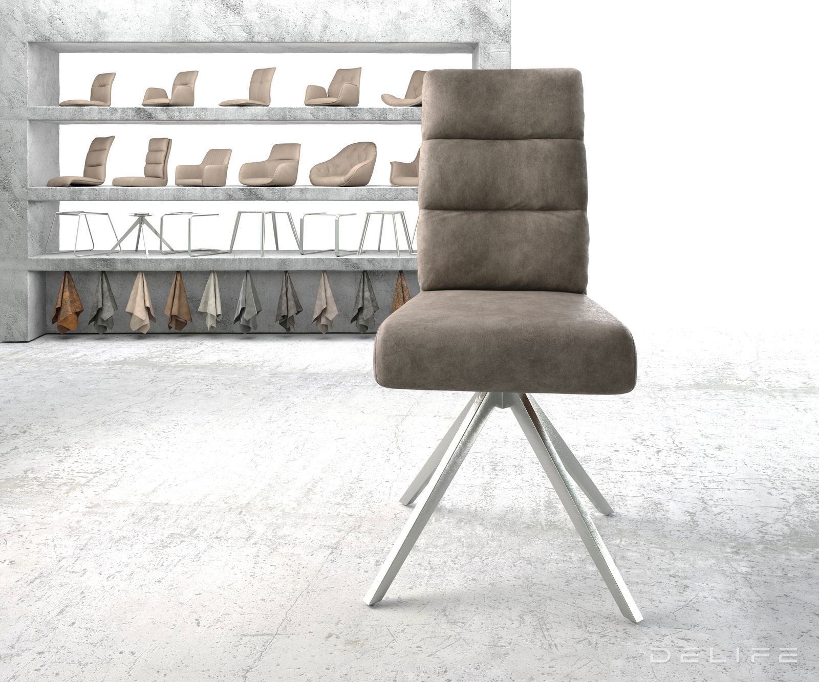 Blagovaonska stolica Pela, Materijal: Mikrofibra