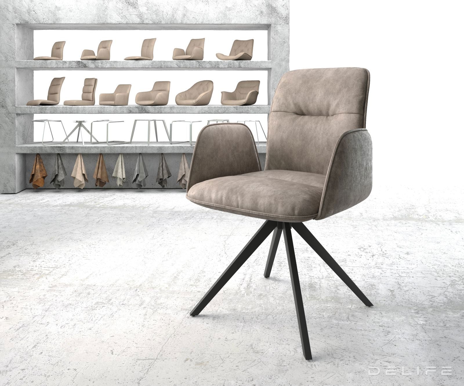 Blagovaonska stolica Vinja, Materijal: Mikrofibra