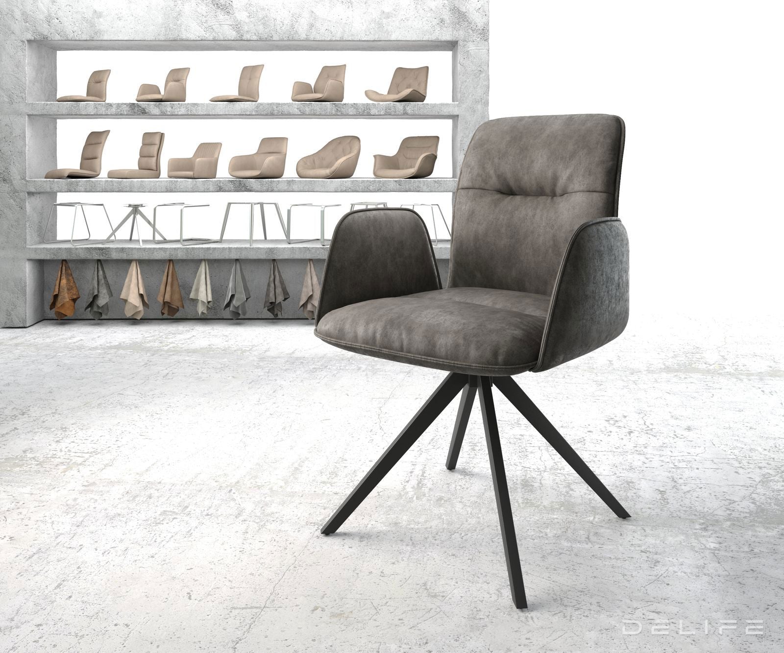 Blagovaonska stolica Vinja, Materijal: Mikrofibra