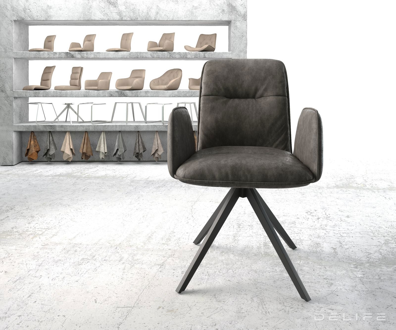 Blagovaonska stolica Vinja, Materijal: Mikrofibra