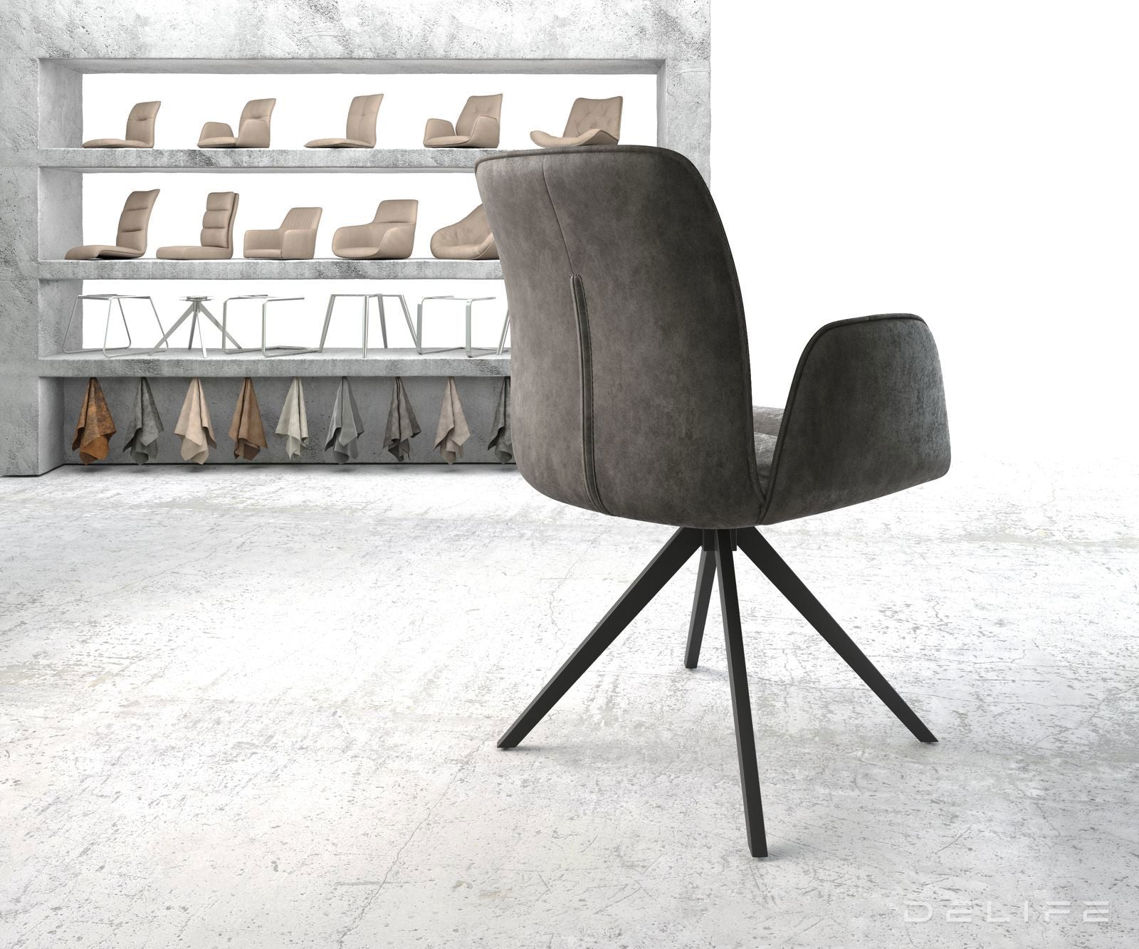 Blagovaonska stolica Vinja, Materijal: Mikrofibra