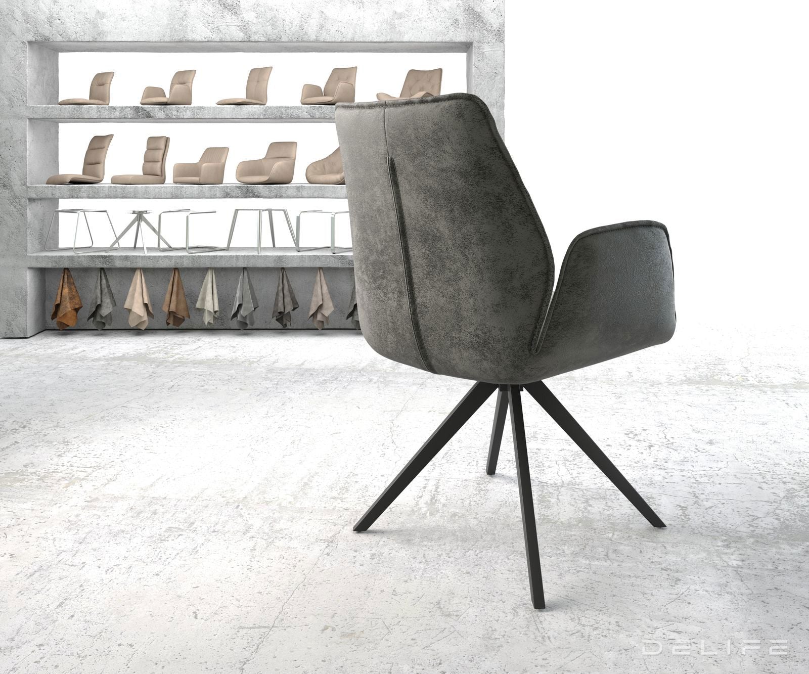 Blagovaonska stolica Zoa, Materijal: Mikrofibra