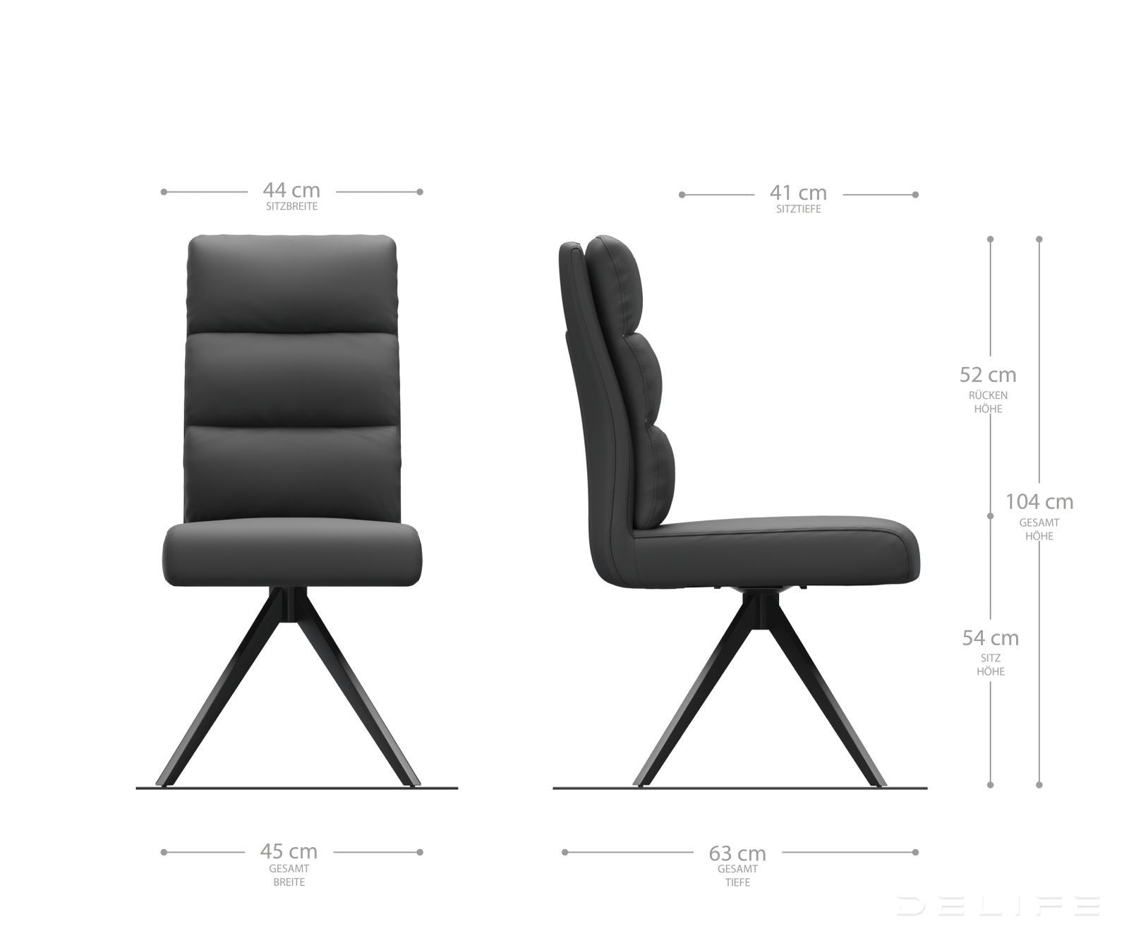 Blagovaonska stolica Pela, Materijal: Mikrofibra