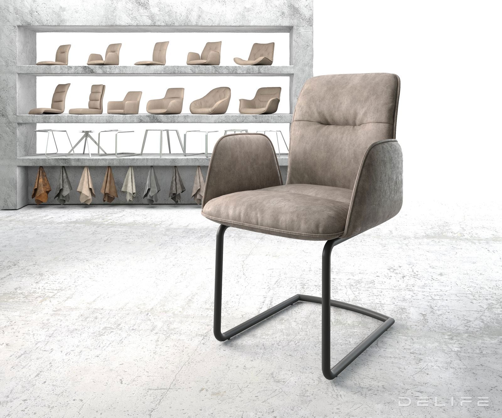 Blagovaonska stolica Vinja, Materijal: Mikrofibra