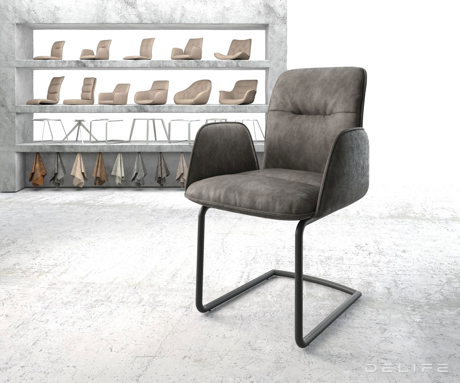 Blagovaonska stolica Vinja, Materijal: Mikrofibra