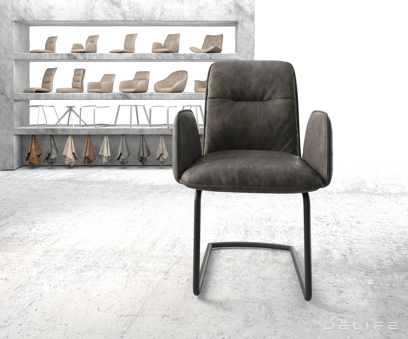 Blagovaonska stolica Vinja, Materijal: Mikrofibra