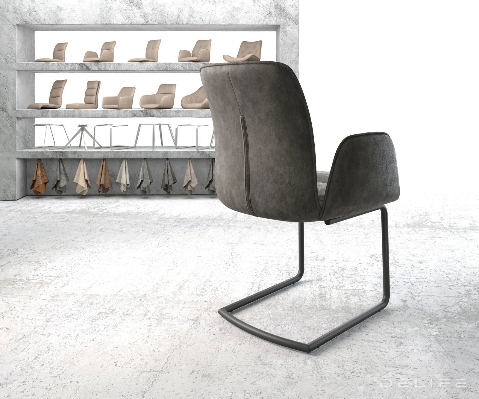 Blagovaonska stolica Vinja, Materijal: Mikrofibra