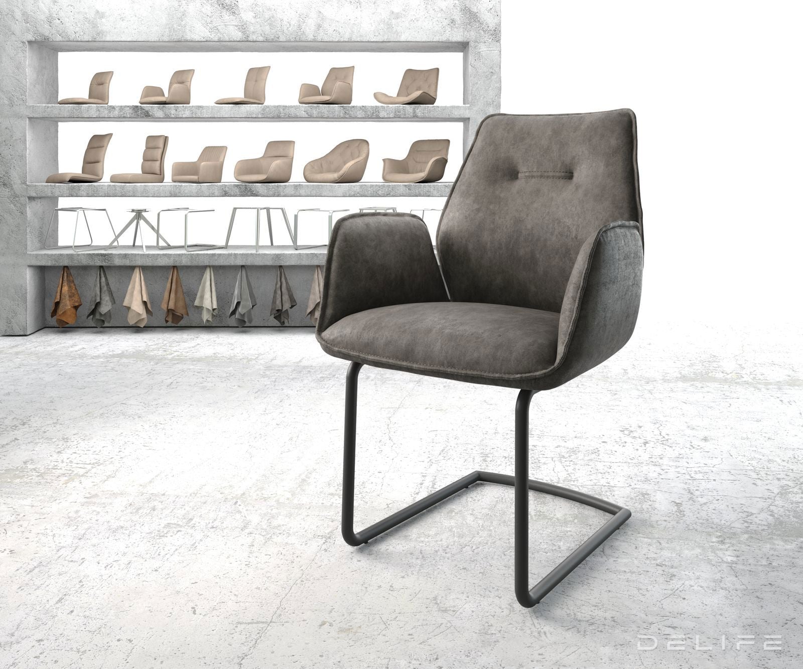 Blagovaonska stolica Zoa, Materijal: Mikrofibra