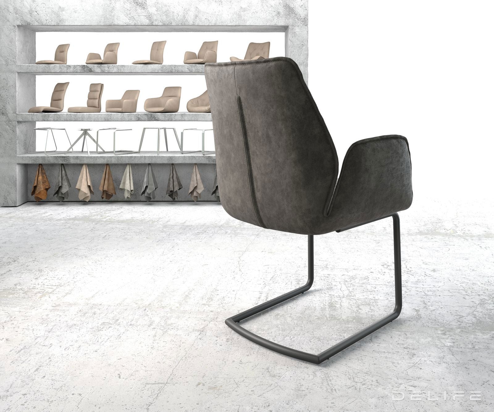 Blagovaonska stolica Zoa, Materijal: Mikrofibra