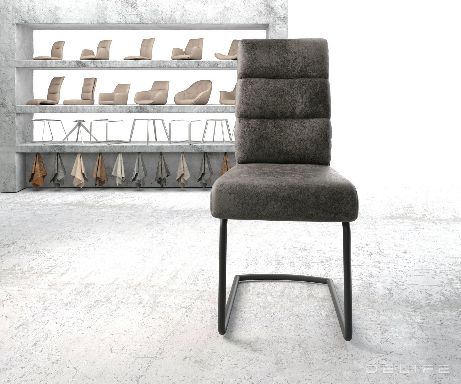 Blagovaonska stolica Pela, Materijal: Mikrofibra