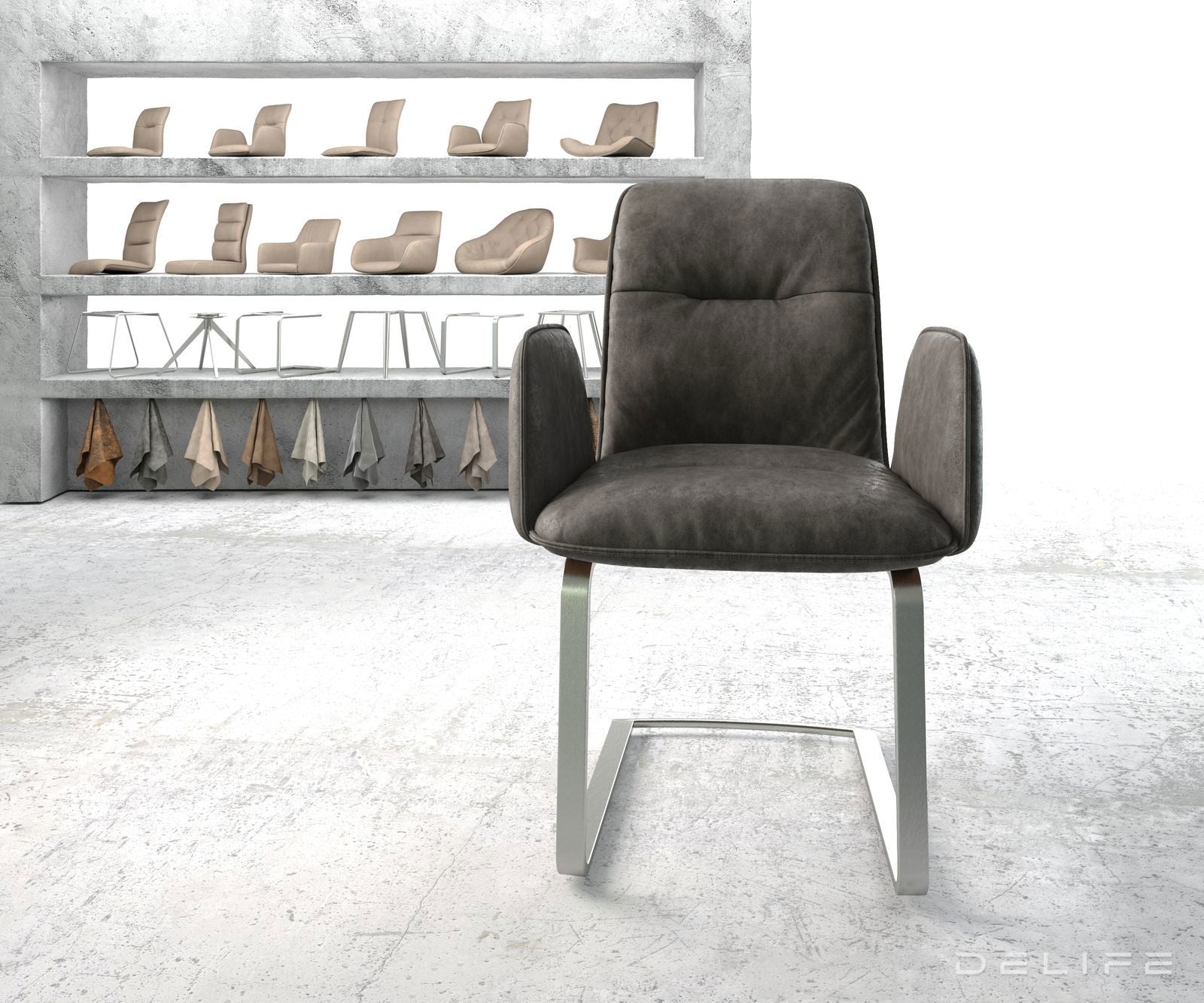 Blagovaonska stolica Vinja, Materijal: Mikrofibra