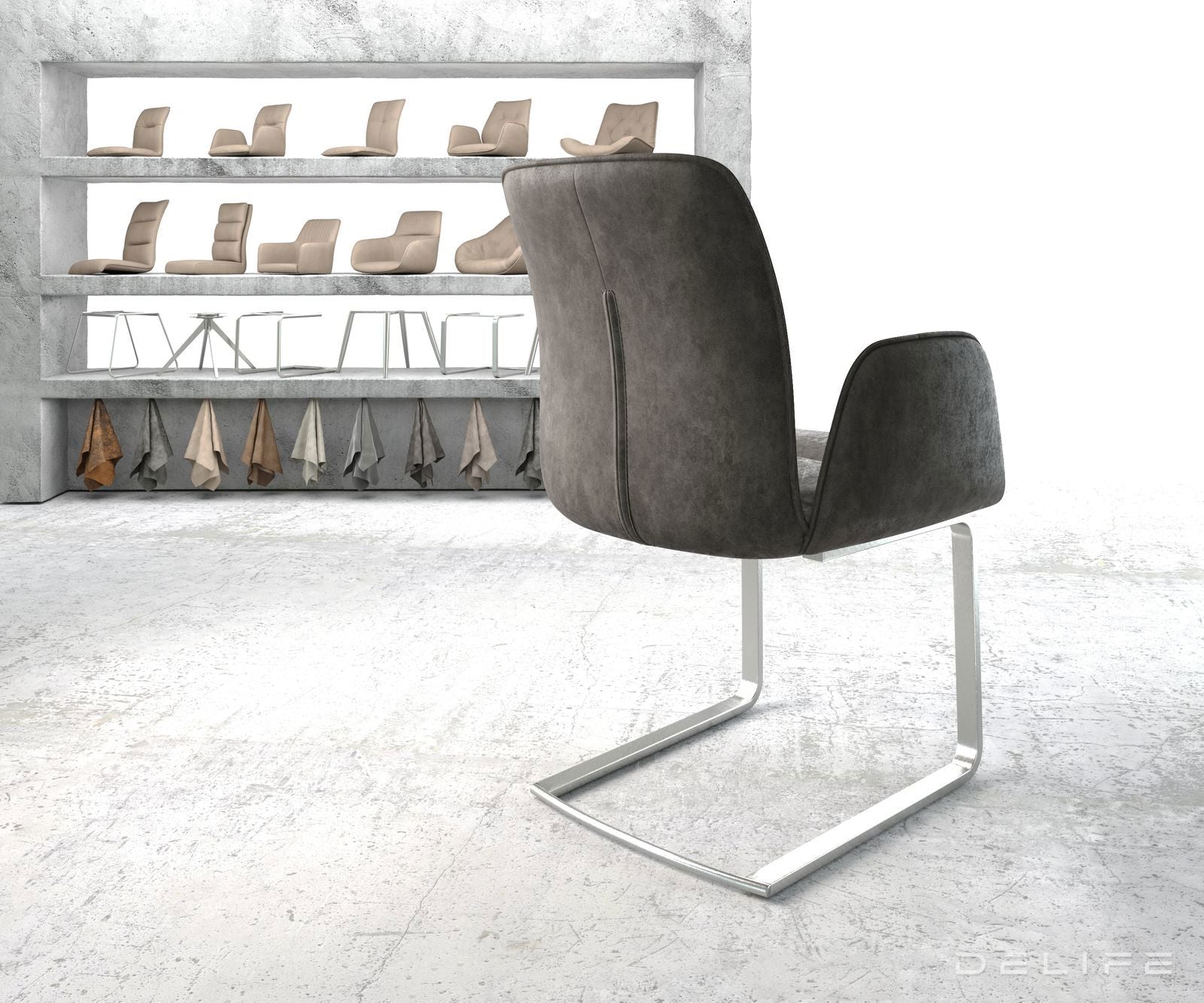 Blagovaonska stolica Vinja, Materijal: Mikrofibra