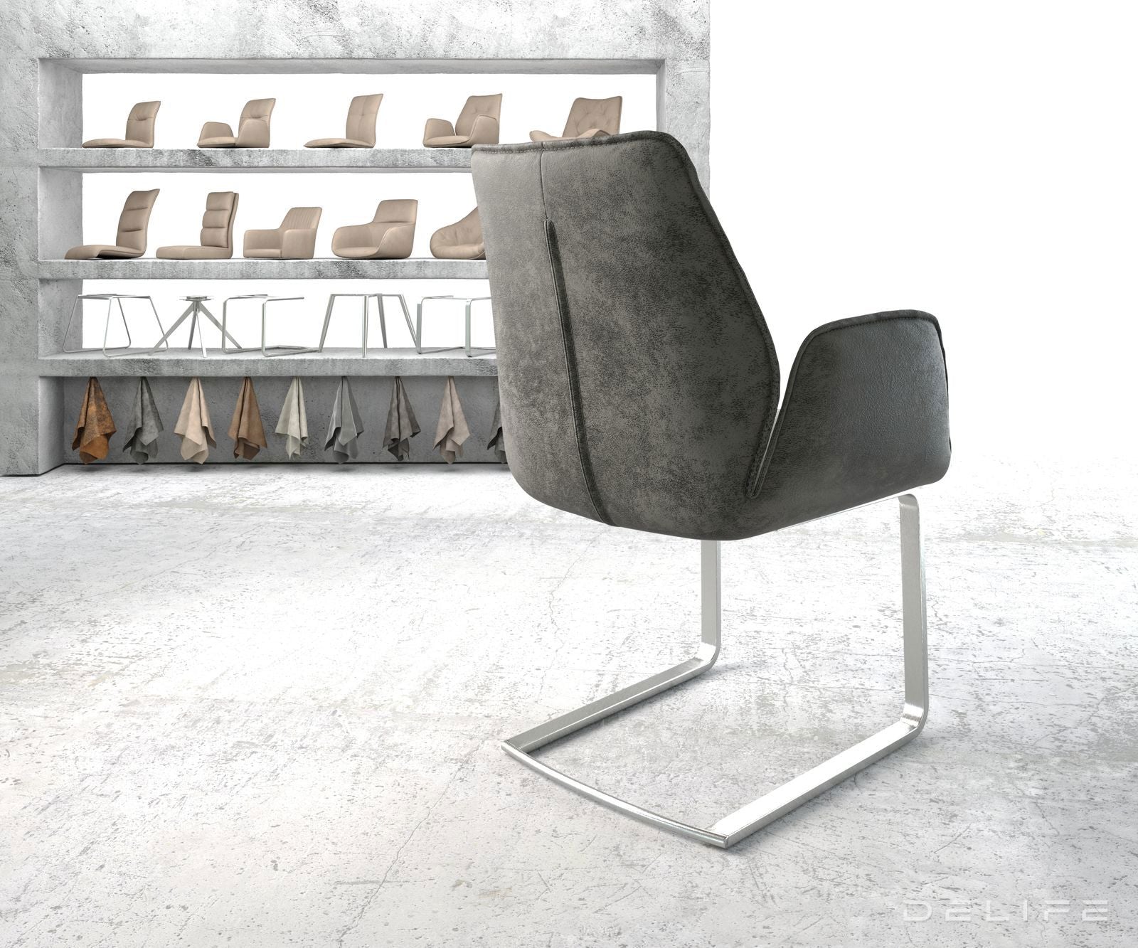 Blagovaonska stolica Zoa, Materijal: Mikrofibra