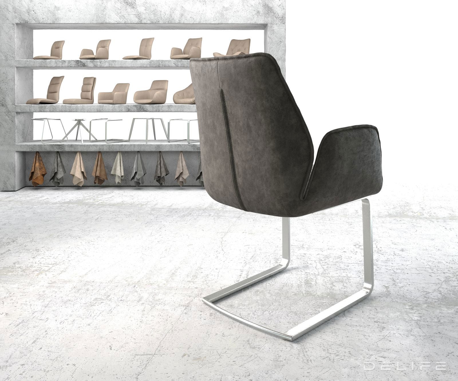 Blagovaonska stolica Zoa, Materijal: Mikrofibra