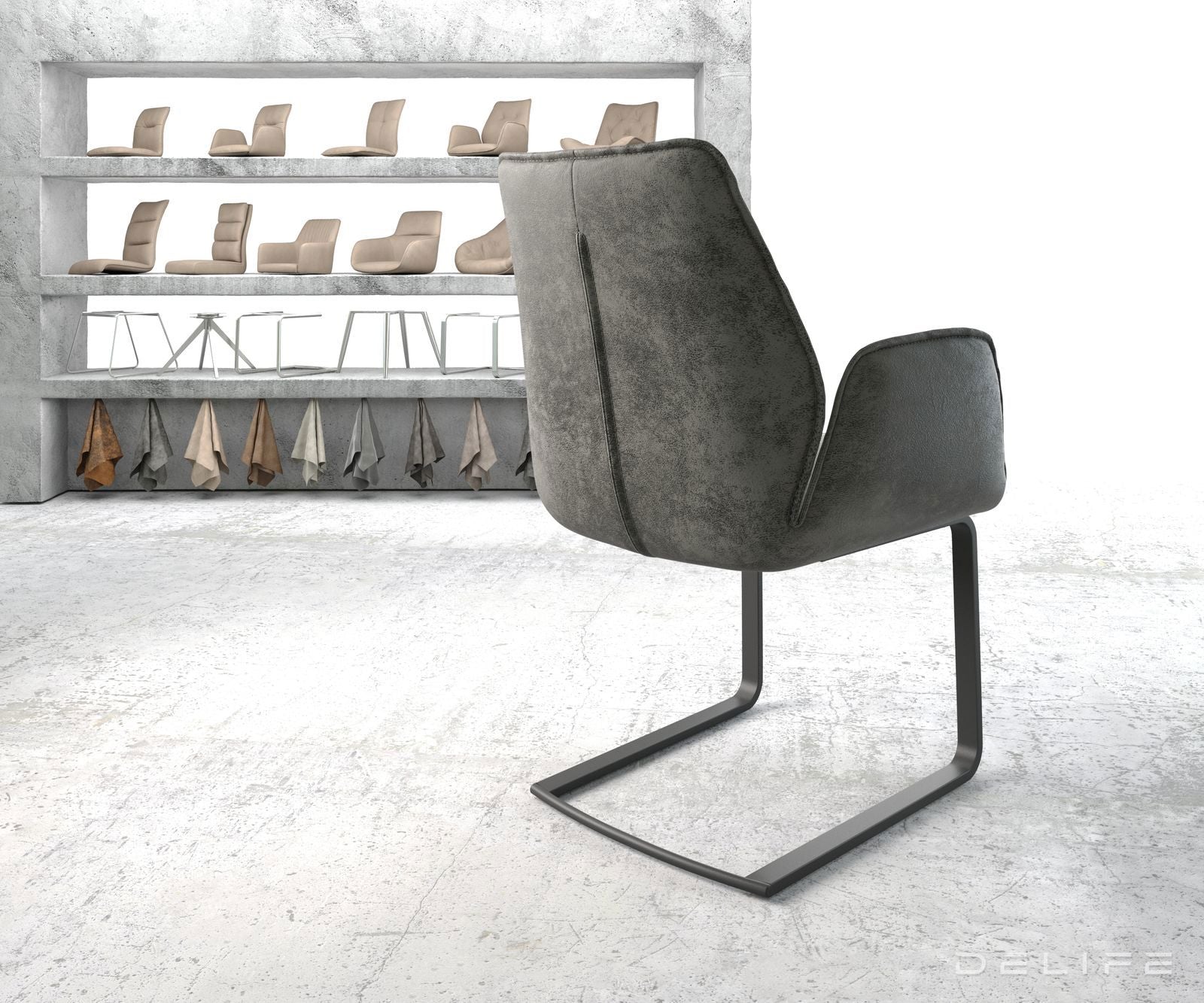 Blagovaonska stolica Zoa, Materijal: Mikrofibra