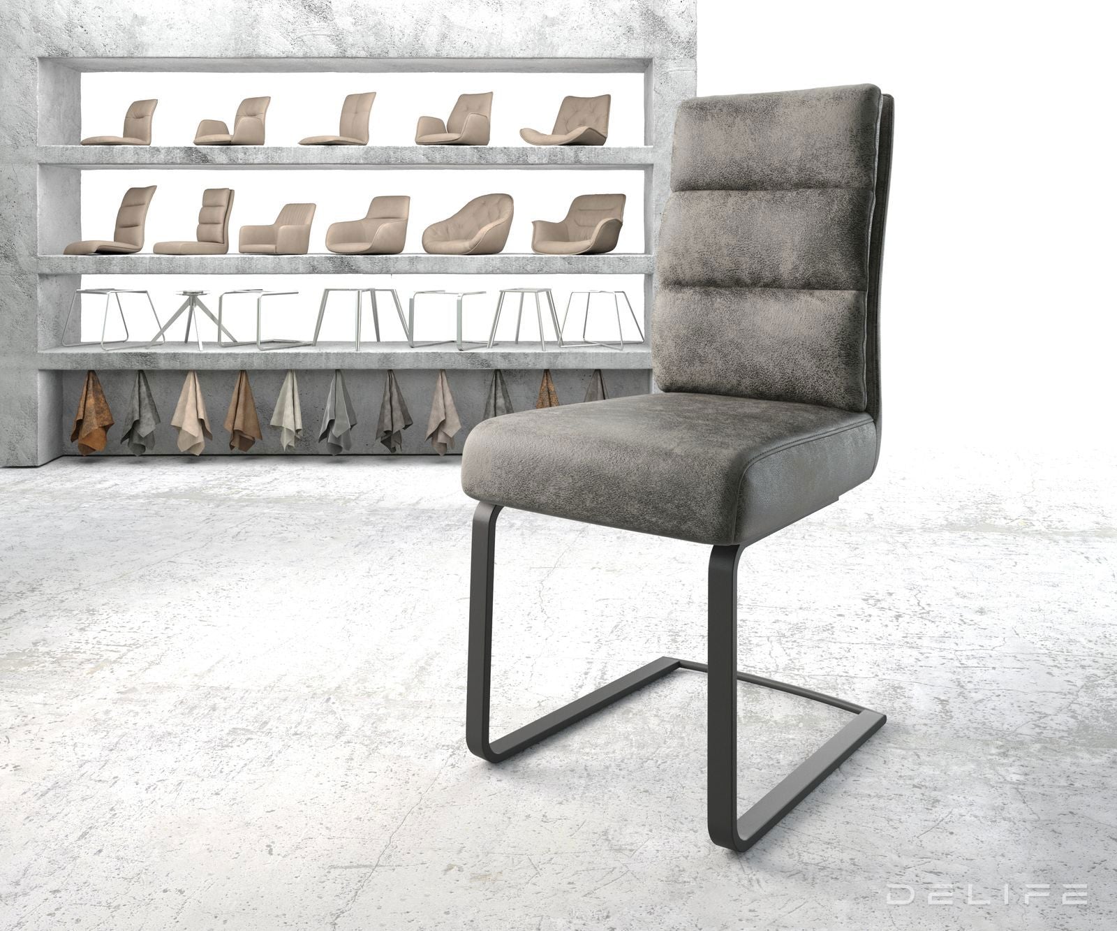 Blagovaonska stolica Pela, Materijal: Mikrofibra