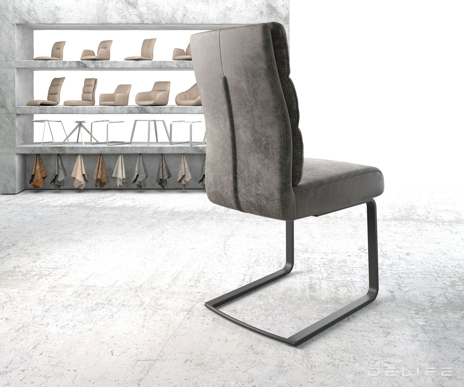 Blagovaonska stolica Pela, Materijal: Mikrofibra