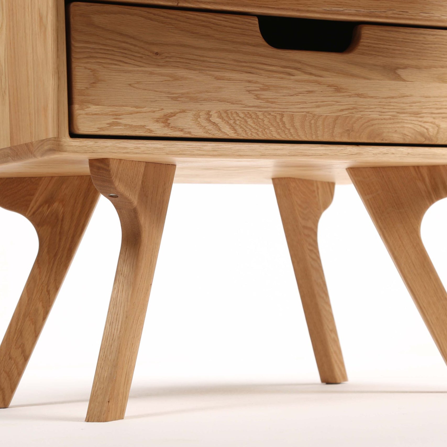 Komoda Amadeo 66x110cm, Materijal: Puno drvo Hrast