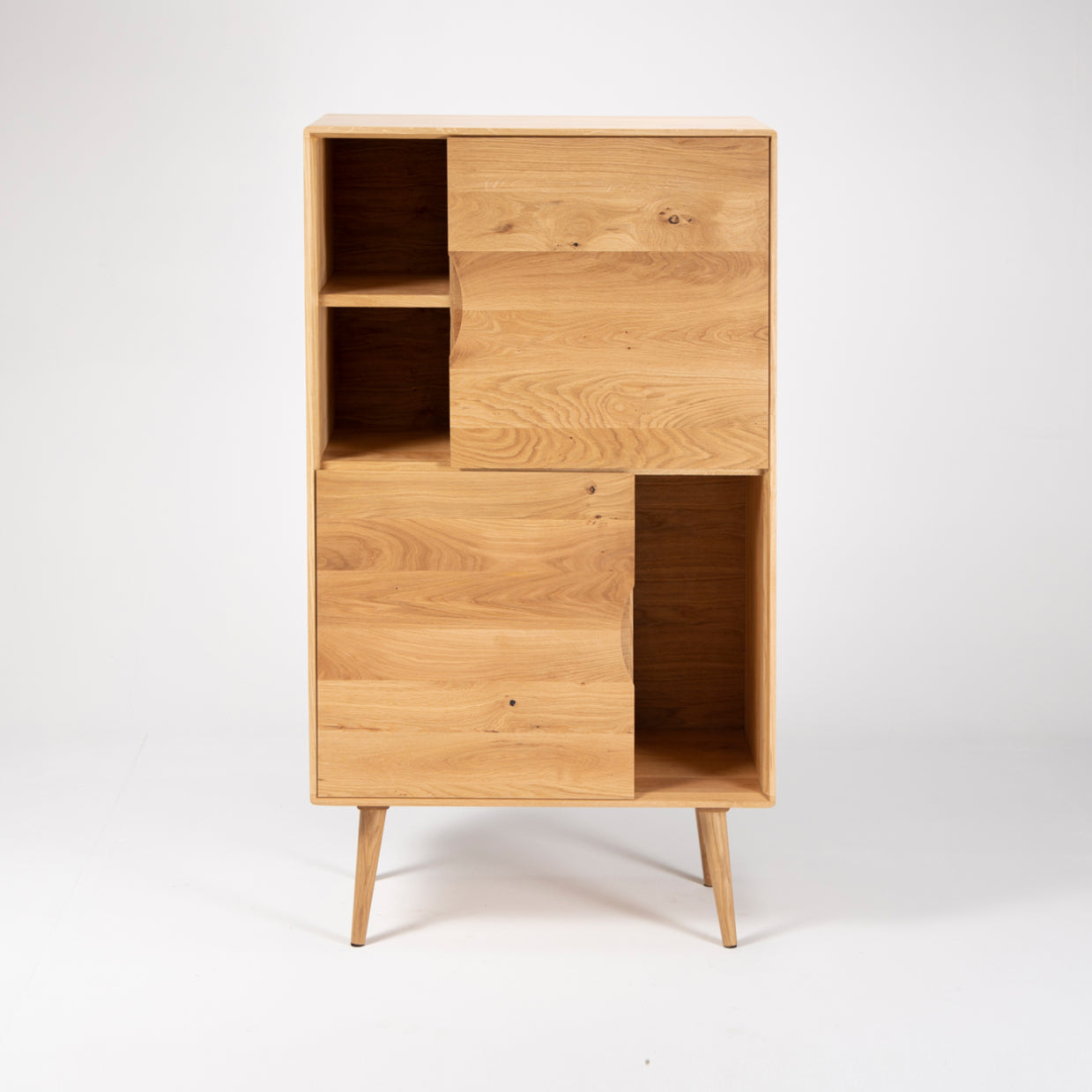 Komoda Mua 74.3x131.8cm, Materijal: Puno drvo Hrast