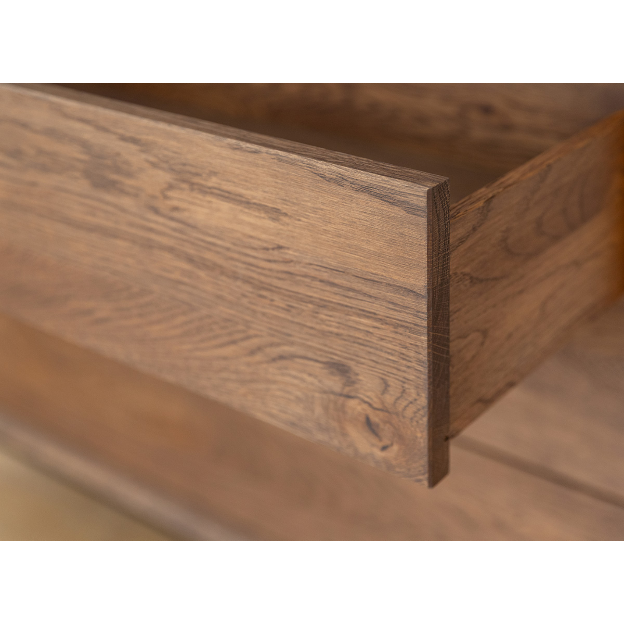 Vitrina Modern Loft 45x200cm, Materijal: Masivno Drvo Hrast