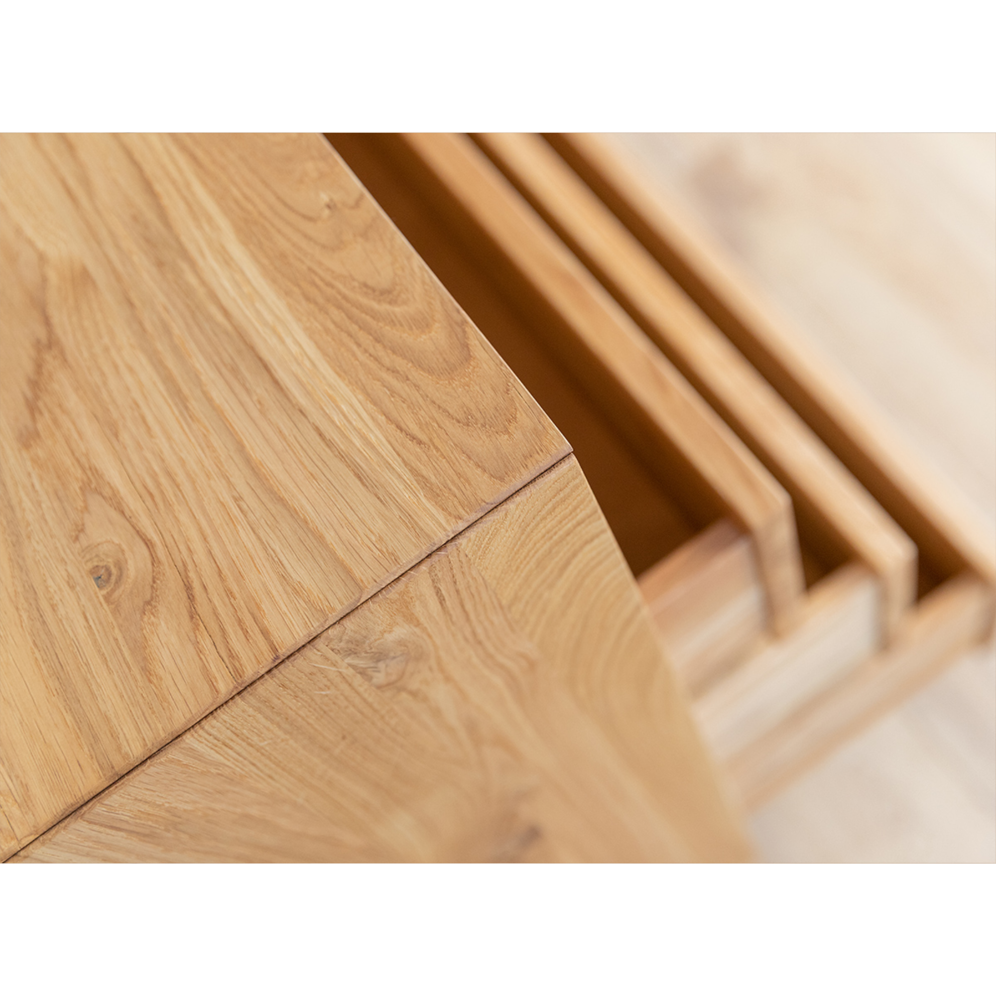 Komoda Modern Loft 120,50x45cm, Materijal: Masivno  Drvo Hrast