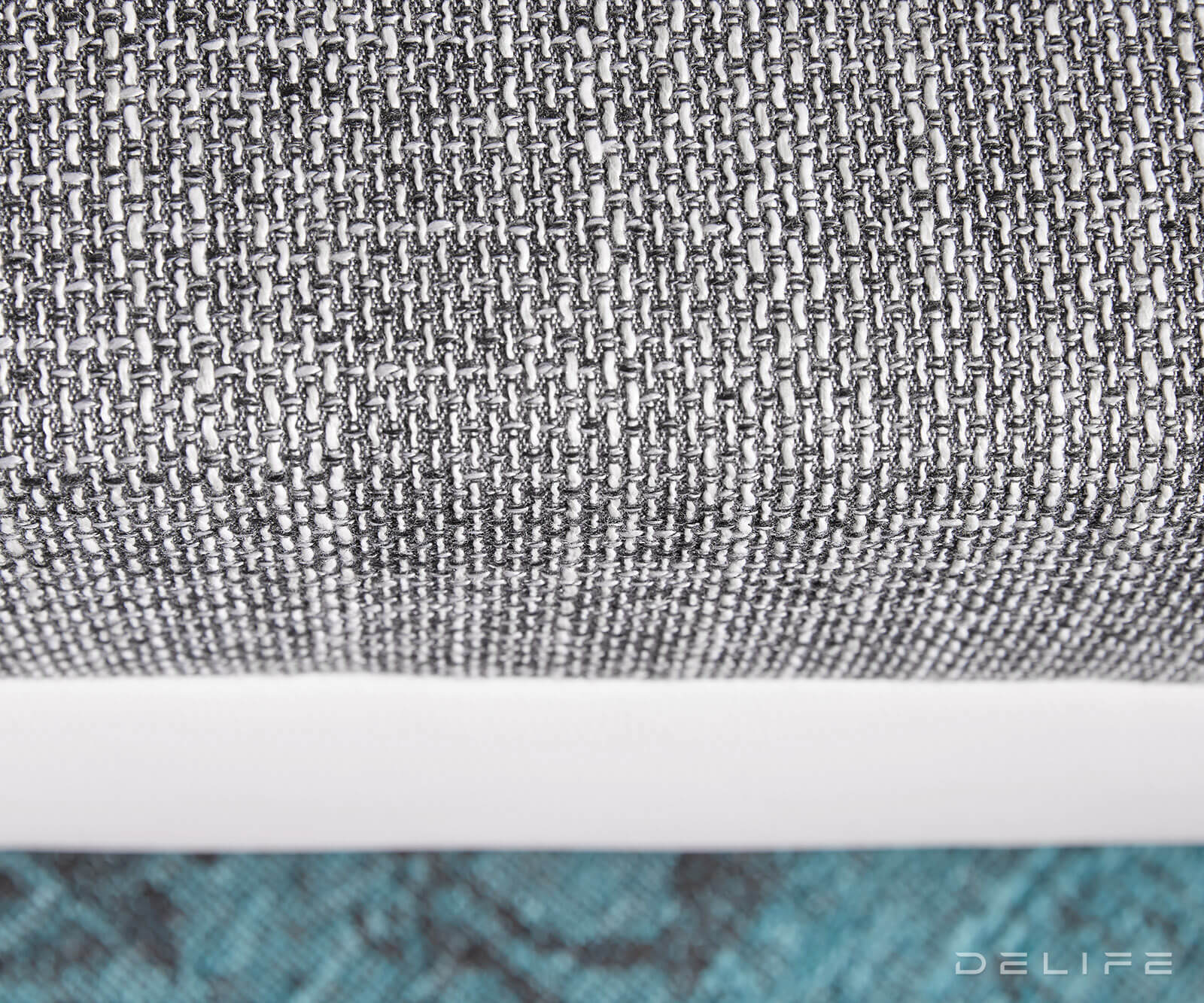 Tabure Clovis 98x83x40cm, Materijal: Strukturirana tkanina/Umjetna koža