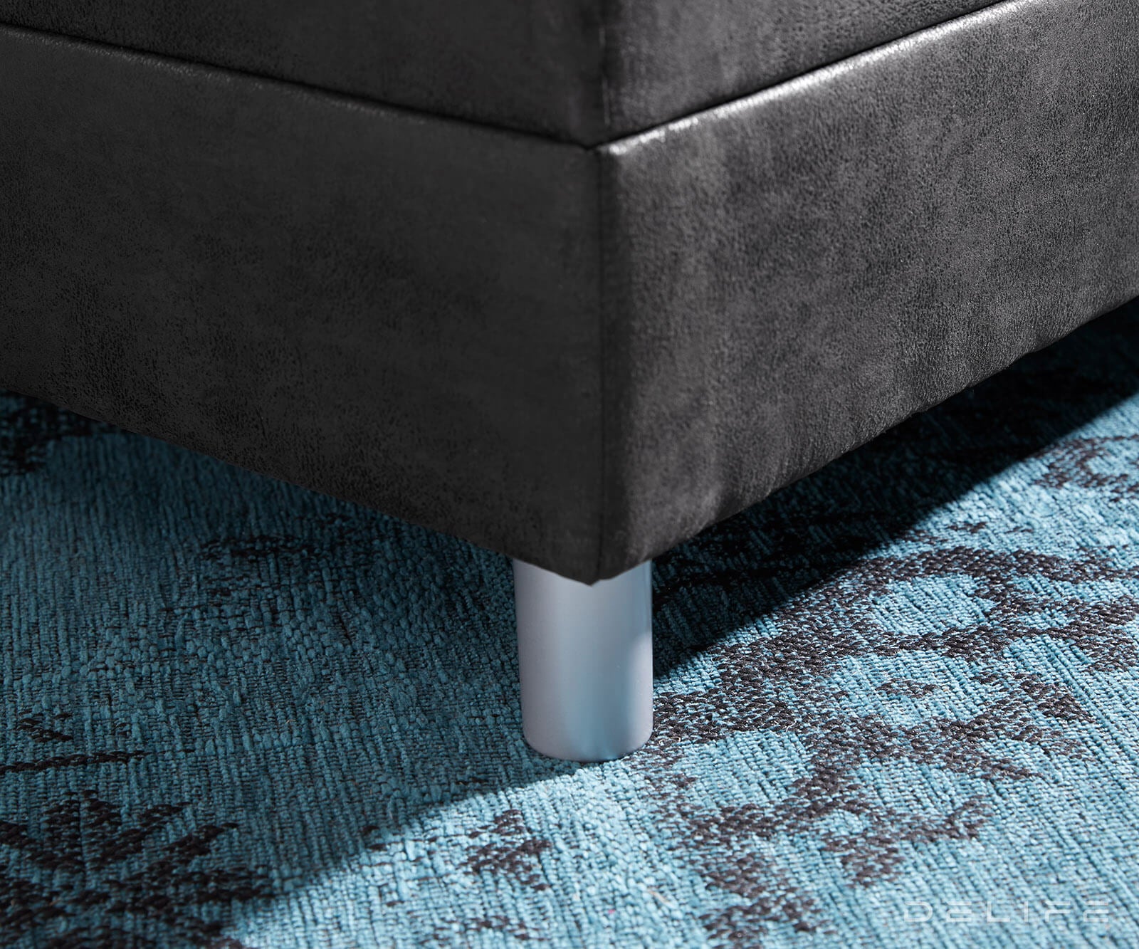 Tabure Clovis 98x83x40cm, Materijal: Mikrovelur