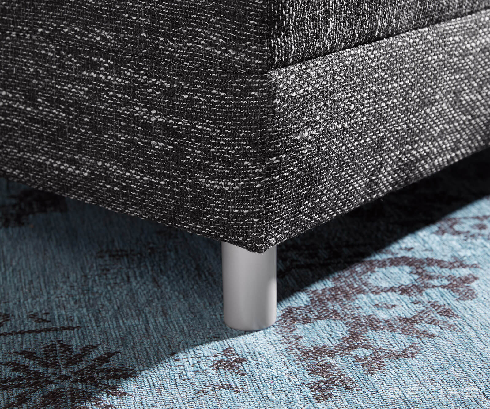 Tabure Clovis 98x83x40cm, Materijal: Strukturirana tkanina