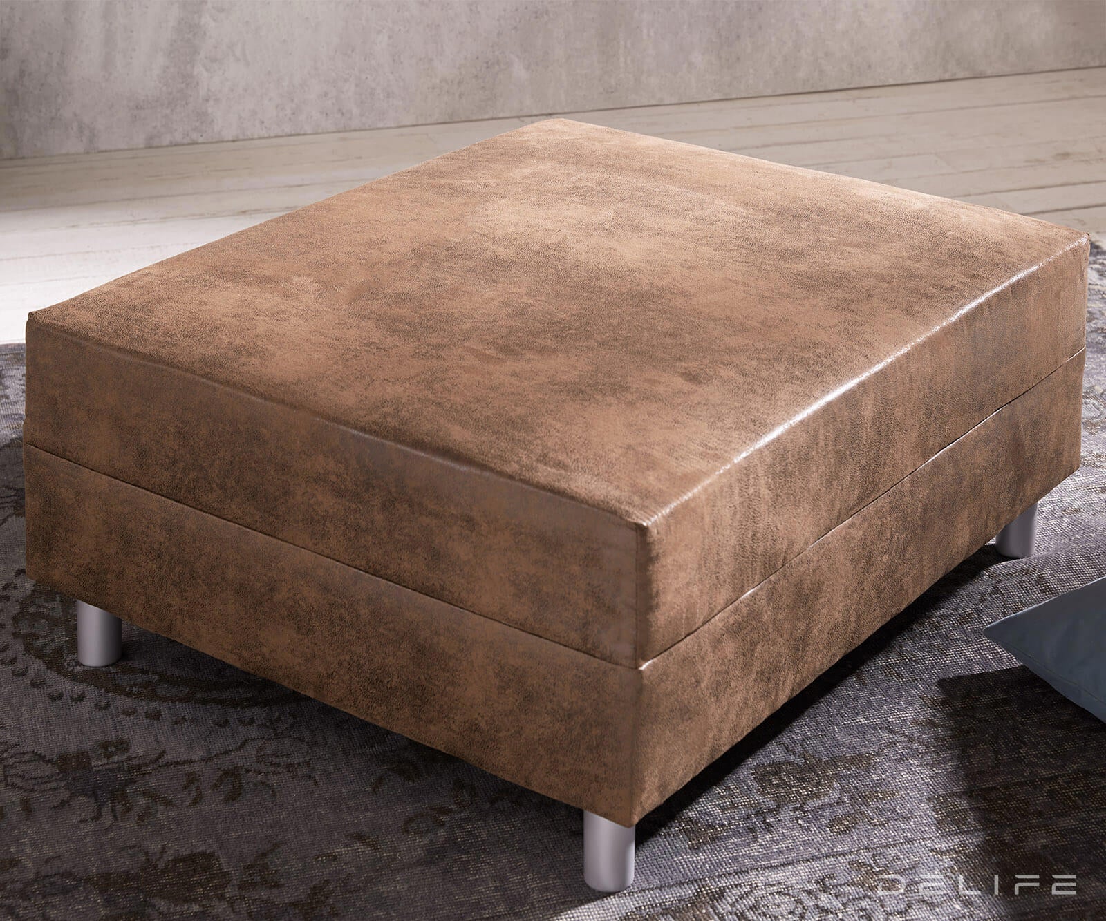 Tabure Clovis 98x83x40cm, Materijal: Mikrovelur