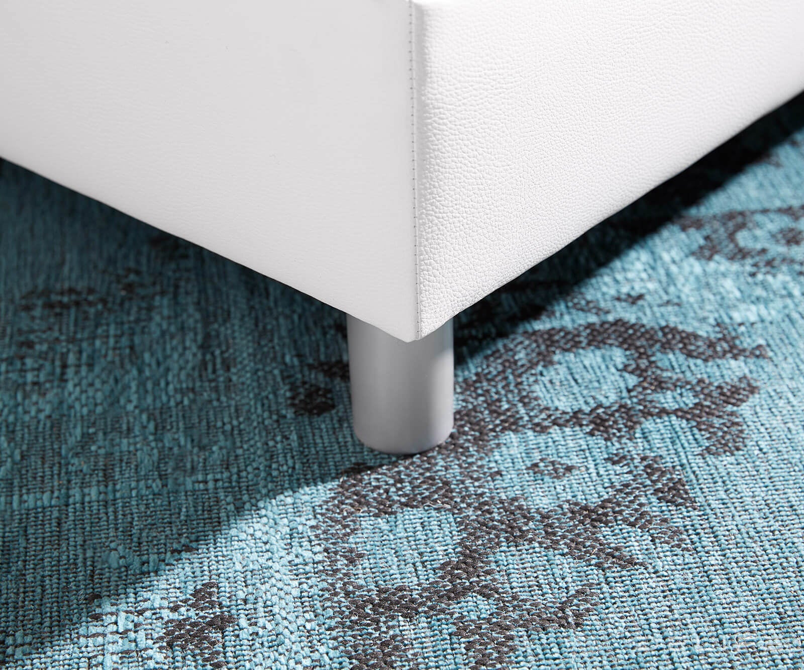 Tabure Clovis 98x83x40cm, Materijal: Strukturirana tkanina/Umjetna koža