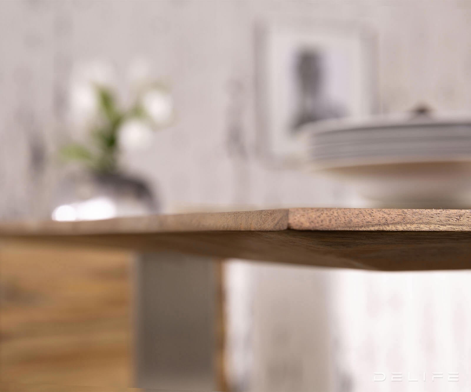 Blagovaonski stol Edge 2, Materijal: Bagrem