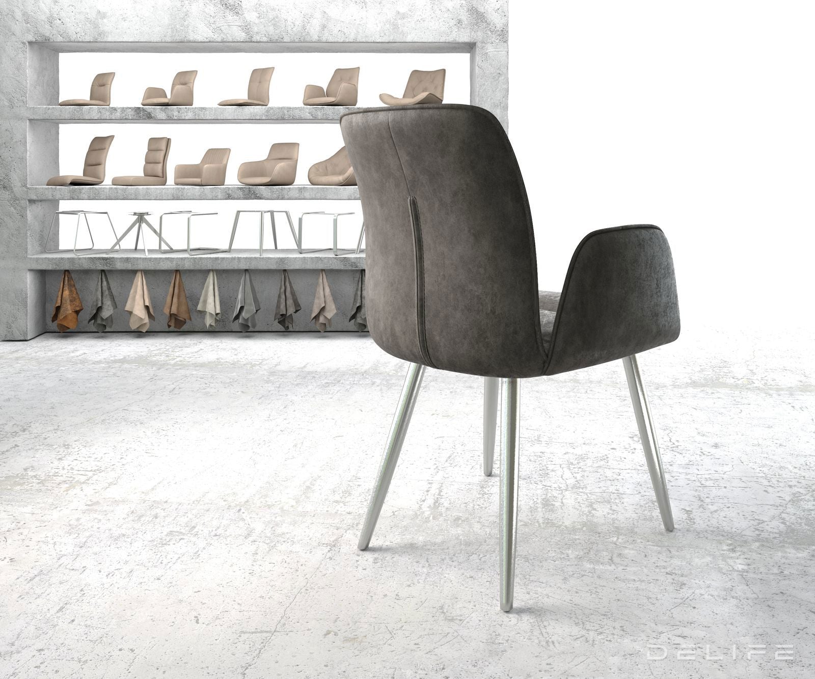 Blagovaonska stolica Vinja, Materijal: Mikrofibra