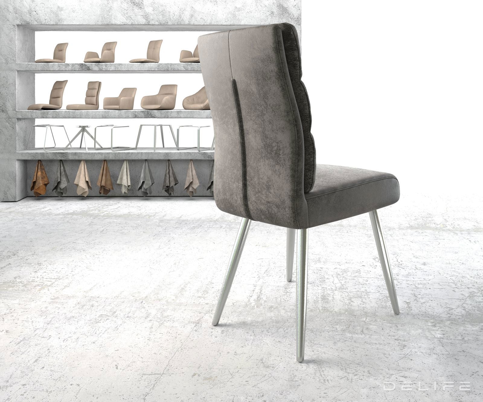 Blagovaonska stolica Pela, Materijal: Mikrofibra