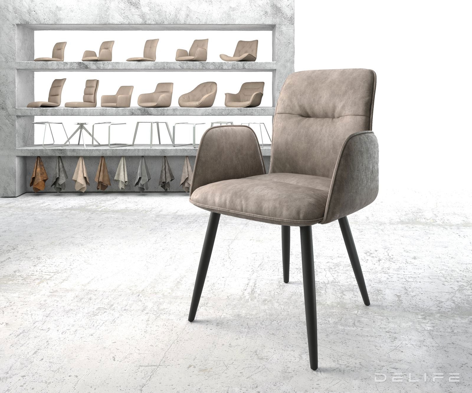 Blagovaonska stolica Vinja, Materijal: Mikrofibra