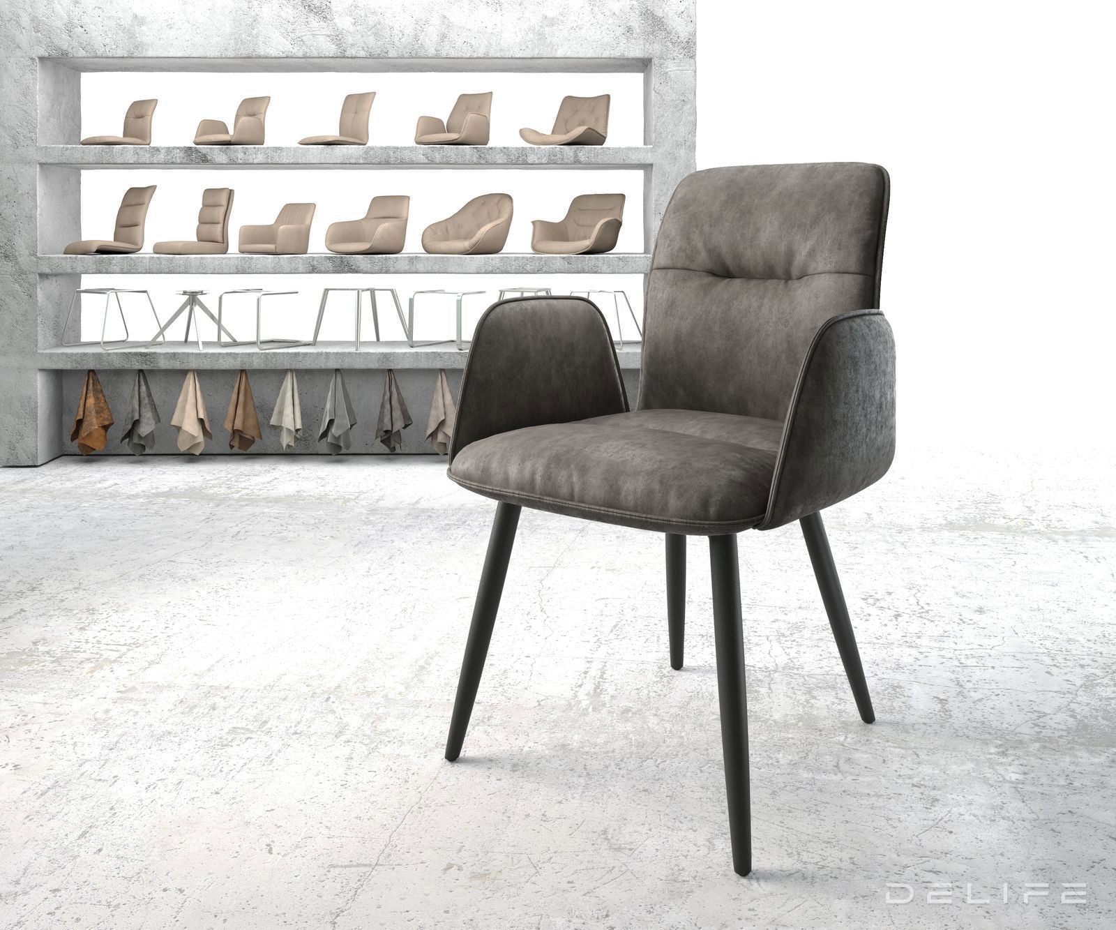 Blagovaonska stolica Vinja, Materijal: Mikrofibra