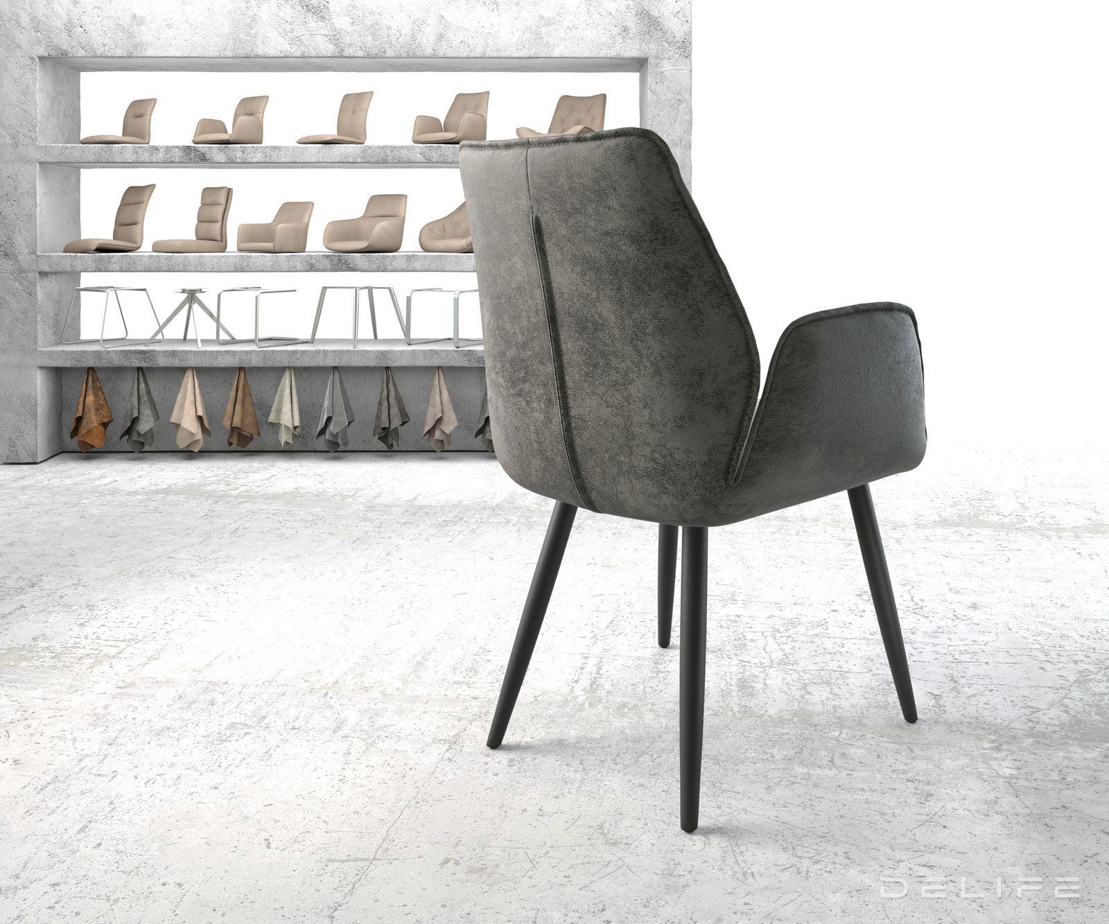 Blagovaonska stolica Zoa, Materijal: Mikrofibra