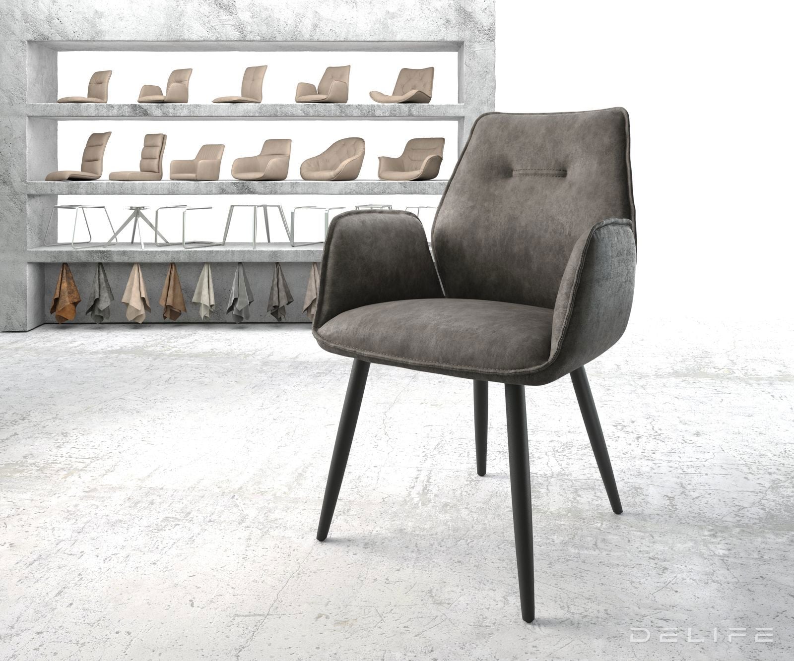 Blagovaonska stolica Zoa, Materijal: Mikrofibra