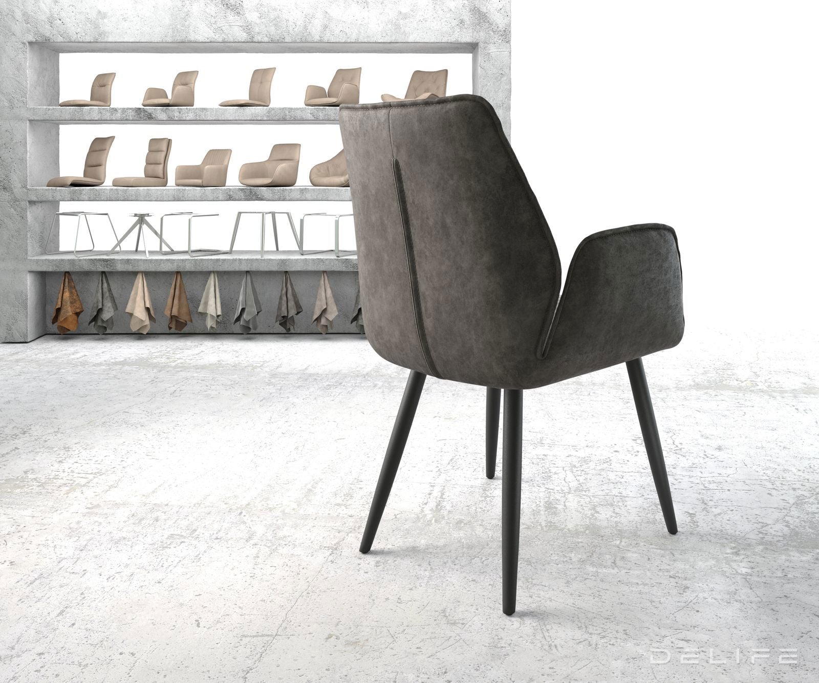 Blagovaonska stolica Zoa, Materijal: Mikrofibra